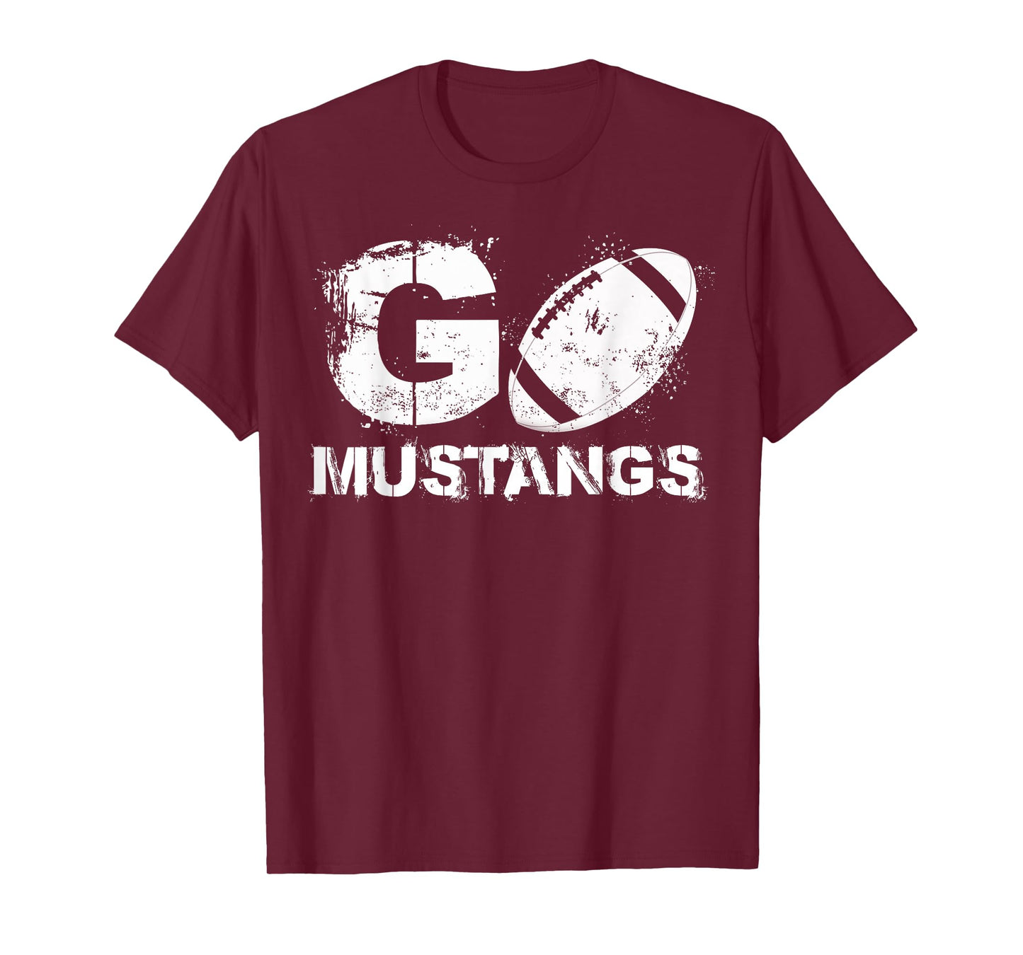 Football Go Mustangs T-Shirt