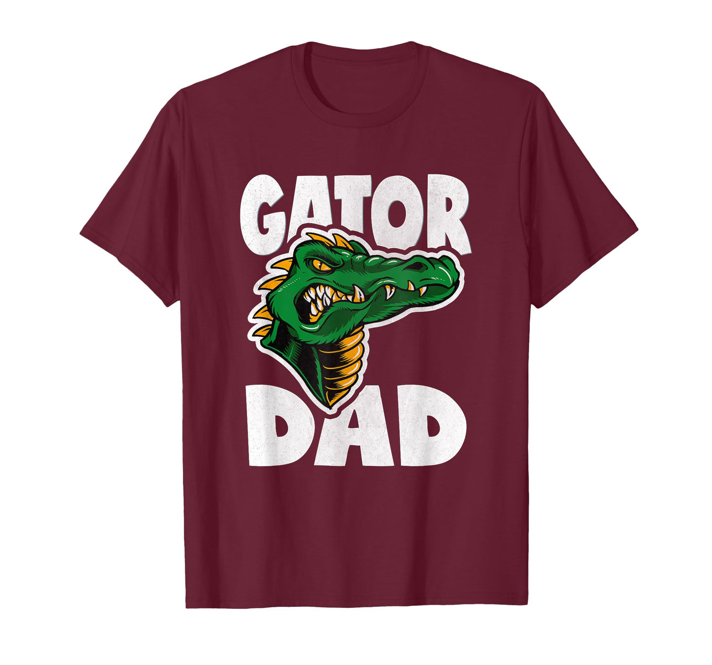Gator Dad Vintage Retro Monster Alligators Father Men T-Shirt