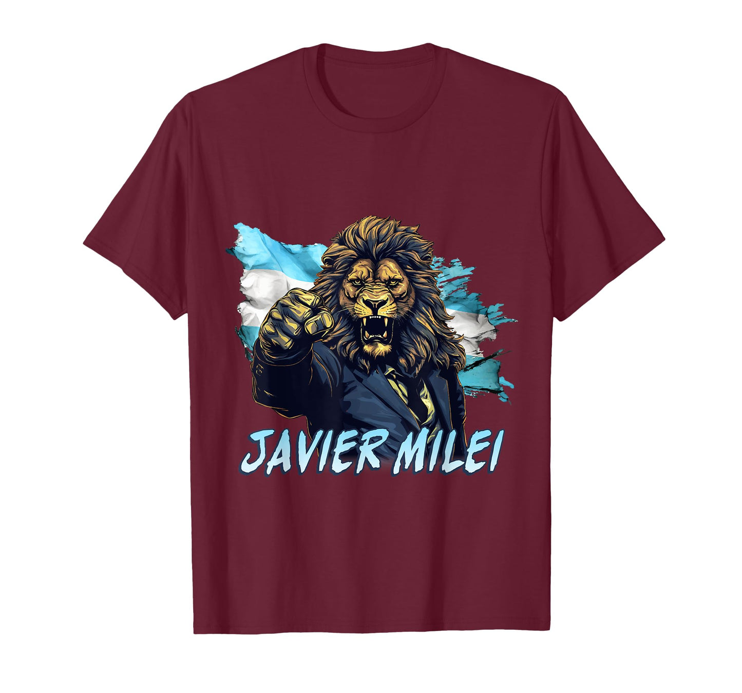 Javier Milei El Leon Presidente 2023 - Argentina Design T-Shirt