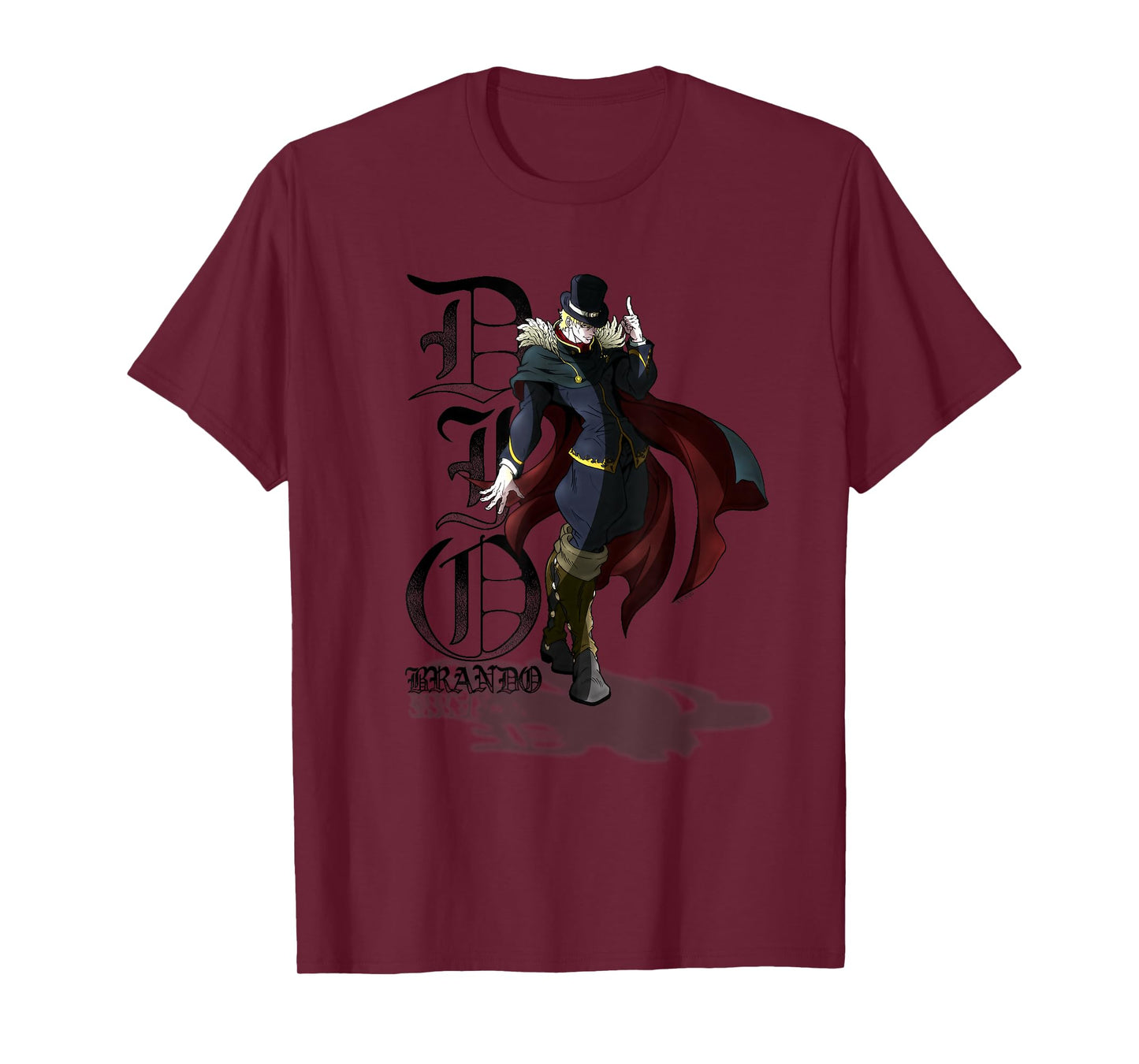 JoJo's Bizarre Adventure Phantom Blood Dio Brando Vampire T-Shirt