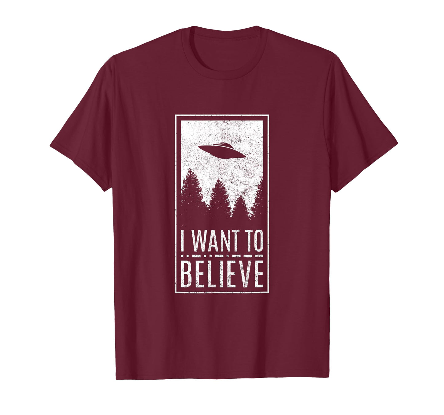 I Want To Believe UFO Alien Conspiracy Believer T-Shirt