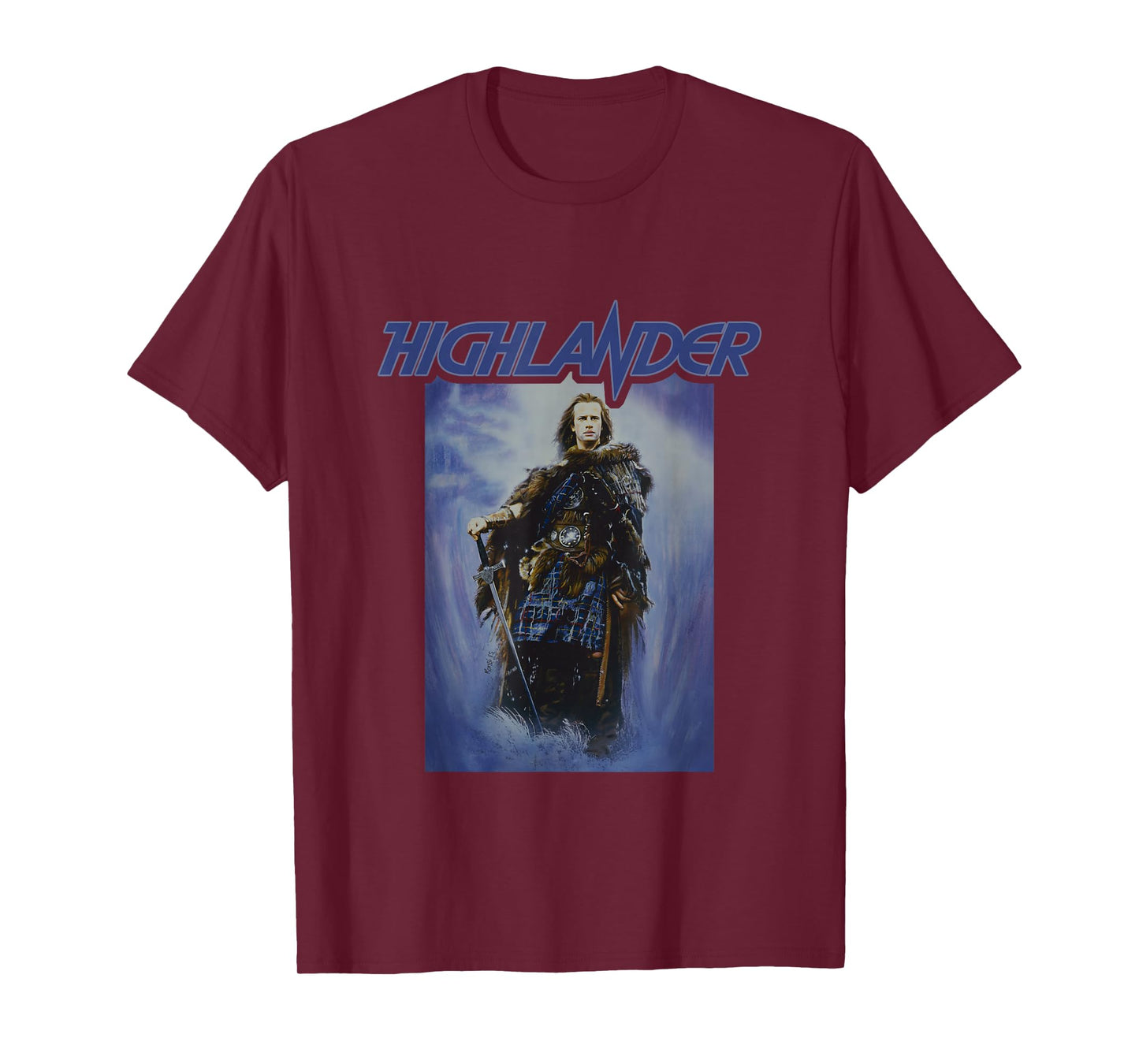 Highlander 1986 Theatrical Poster T-Shirt