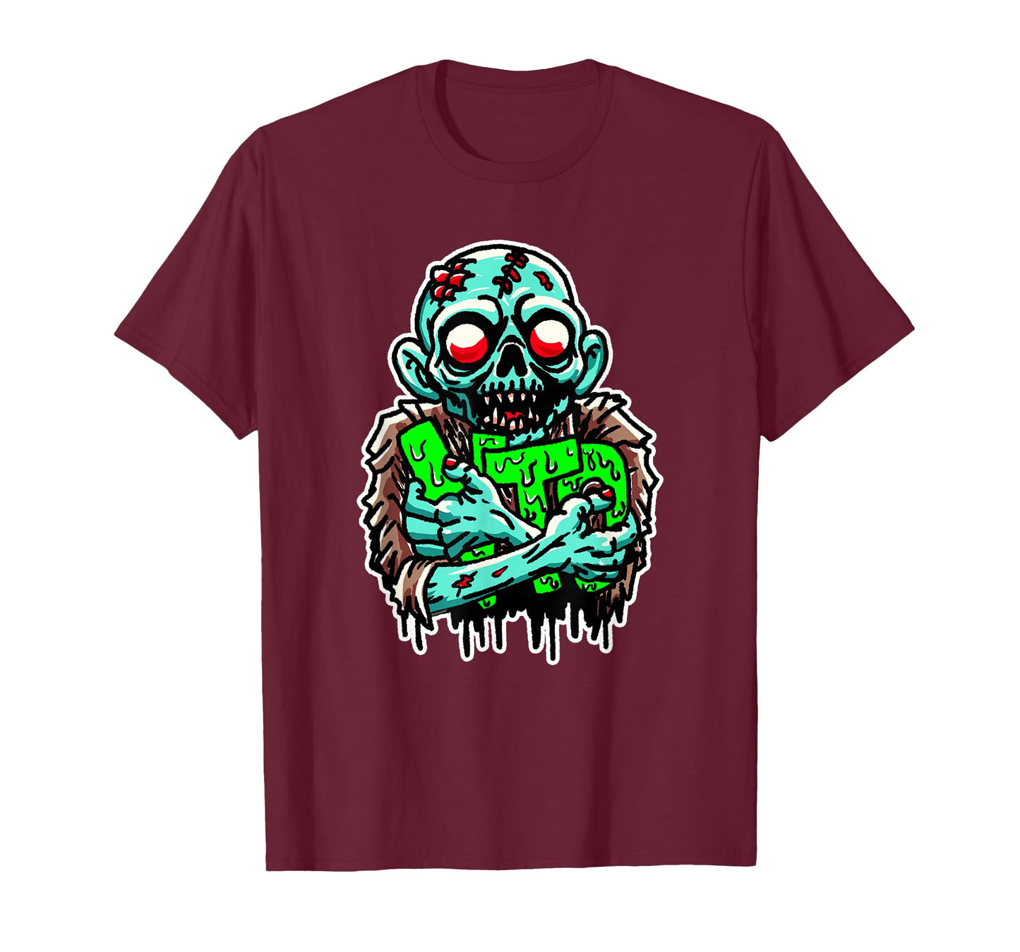 Zombie Coworker Swagazon Associate Amazombie Hugging VTO T-Shirt