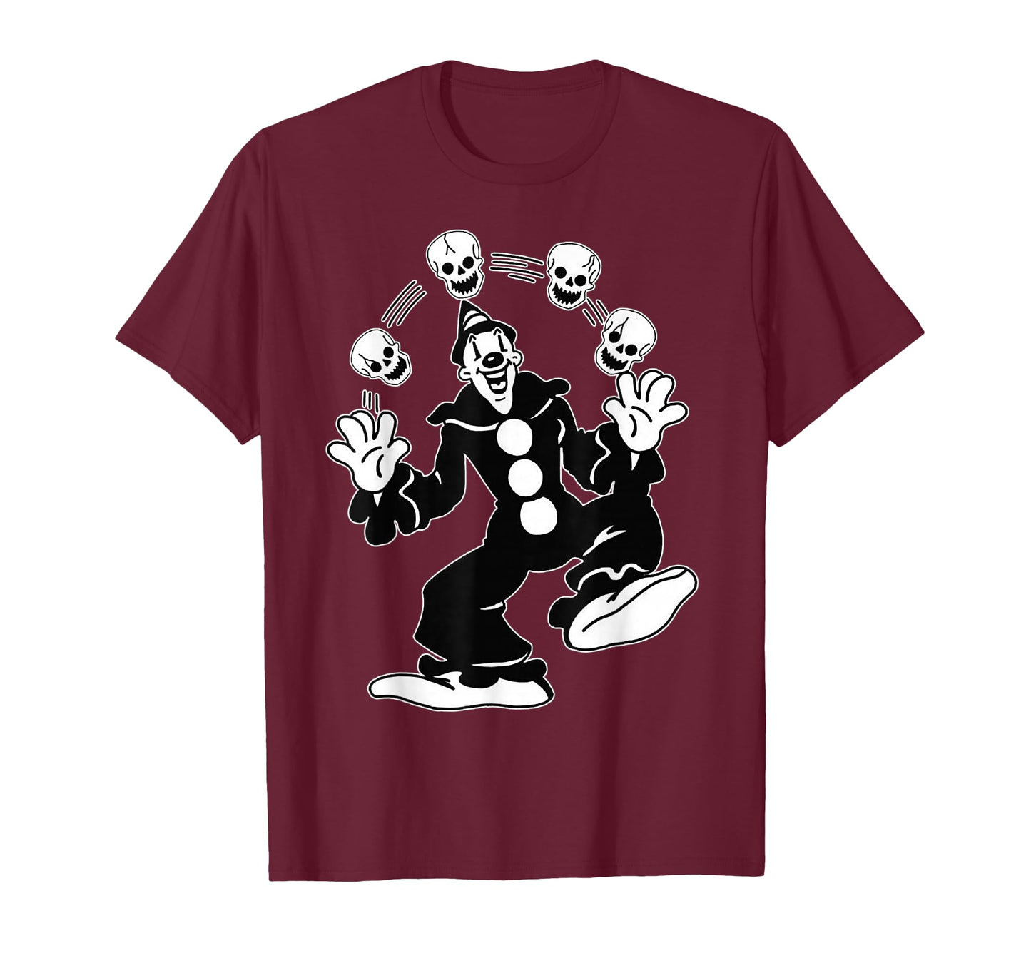 Koko the Clown Juggling Skulls T-Shirt