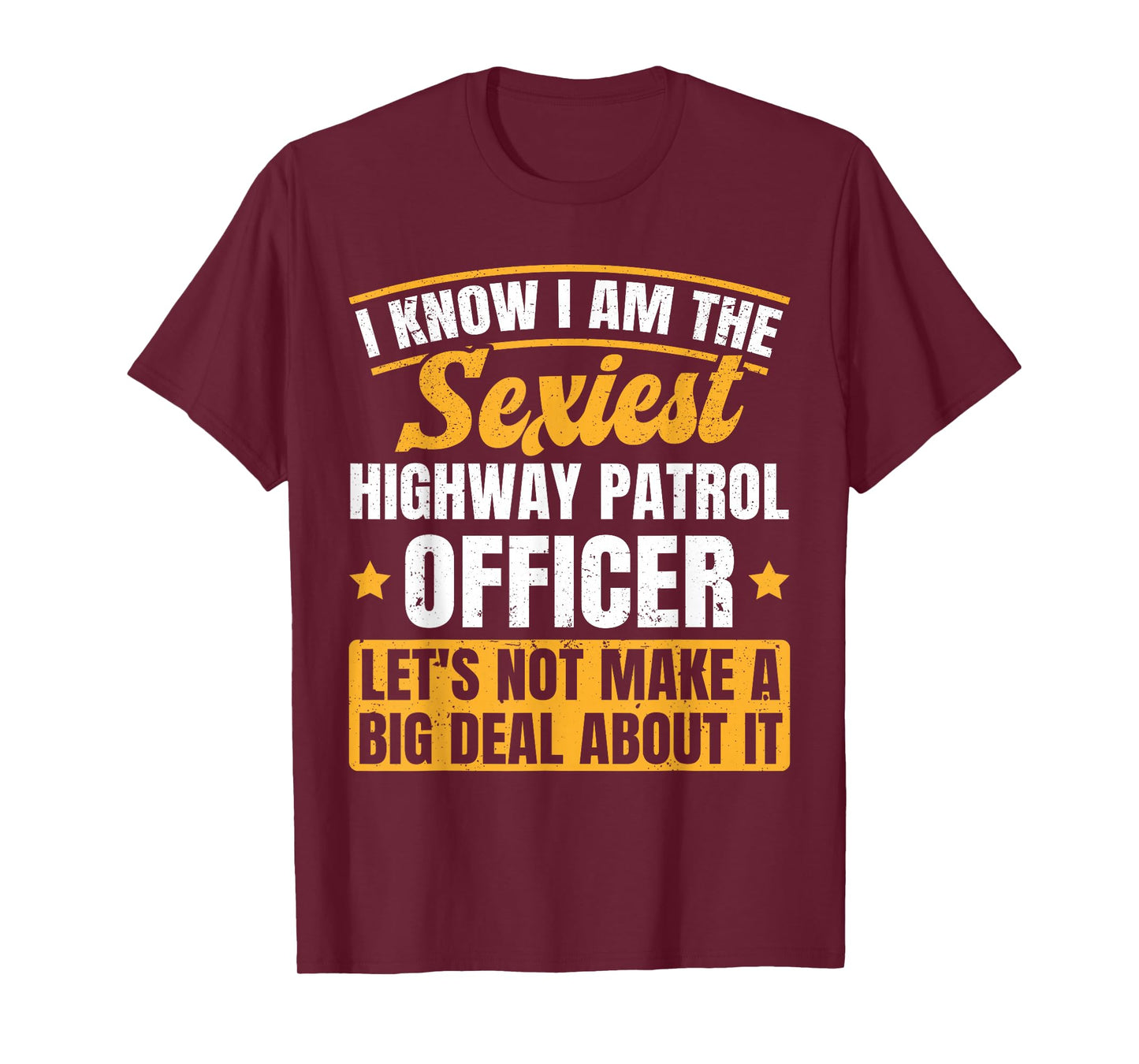 Highway Patrol Police Officer CHP T-Shirt