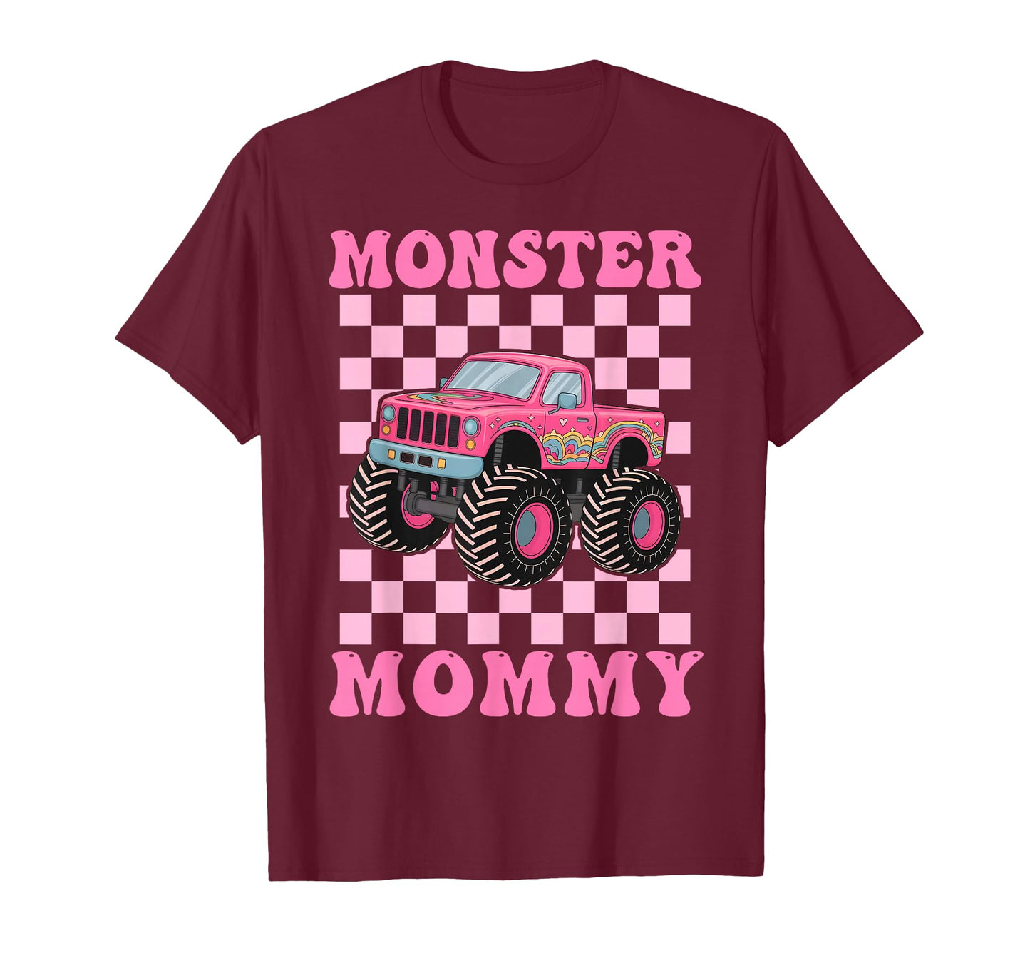 Monster Truck Mommy Family Matching Monster Truck Lovers T-Shirt