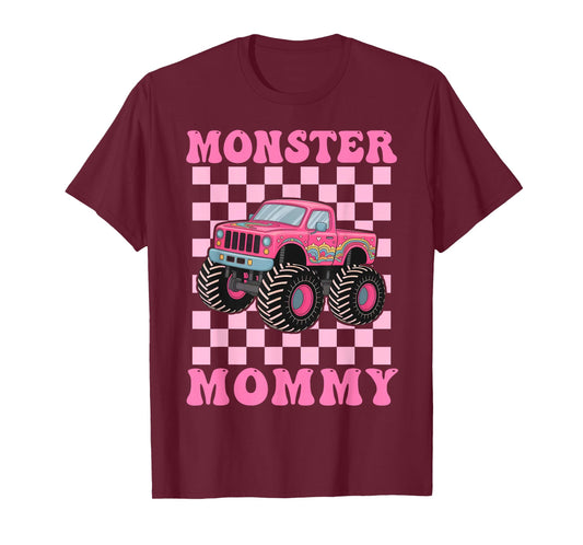 Monster Truck Mommy Family Matching Monster Truck Lovers T-Shirt