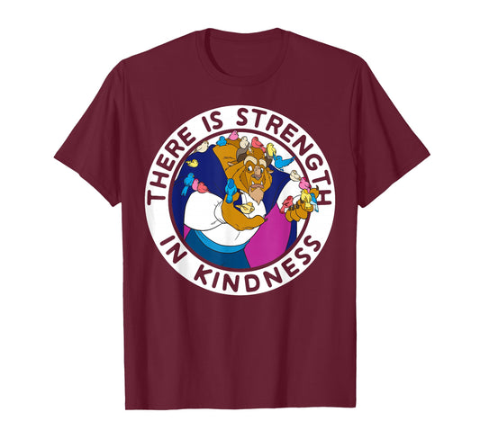 Disney Beauty And The Beast Strength In Kindness T-Shirt T-Shirt
