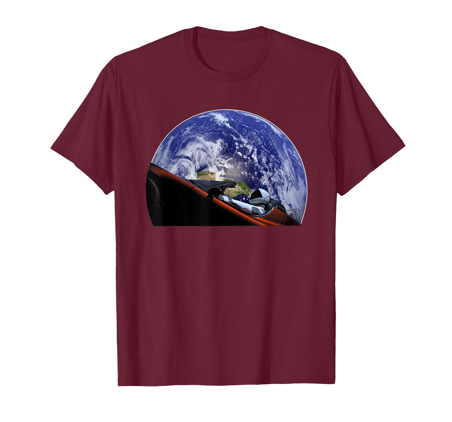 Starman Space and Mars Exploration T Shirt T-Shirt