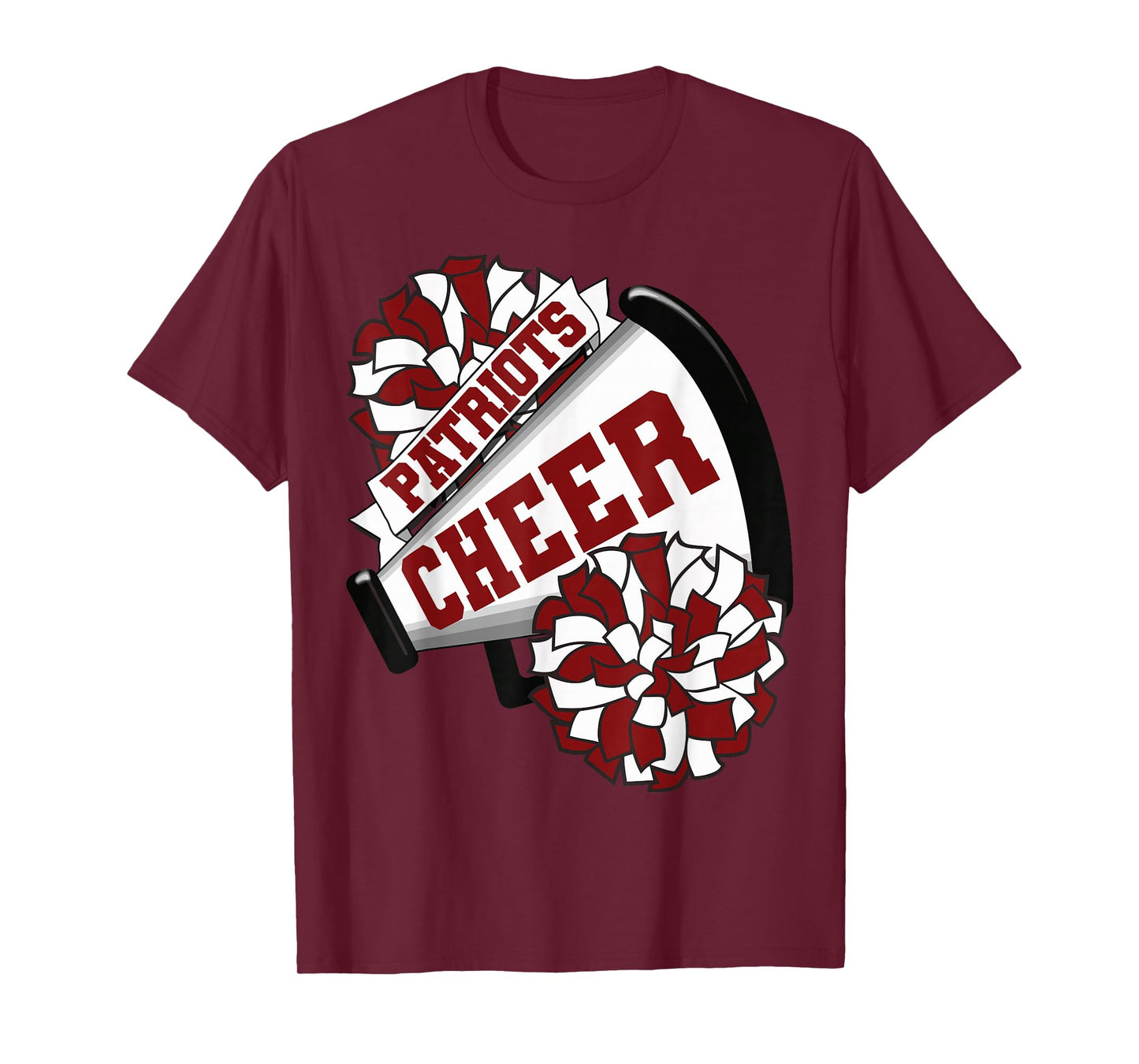 Patriots Cheer Back To School Cheerleading Spirit M T-Shirt