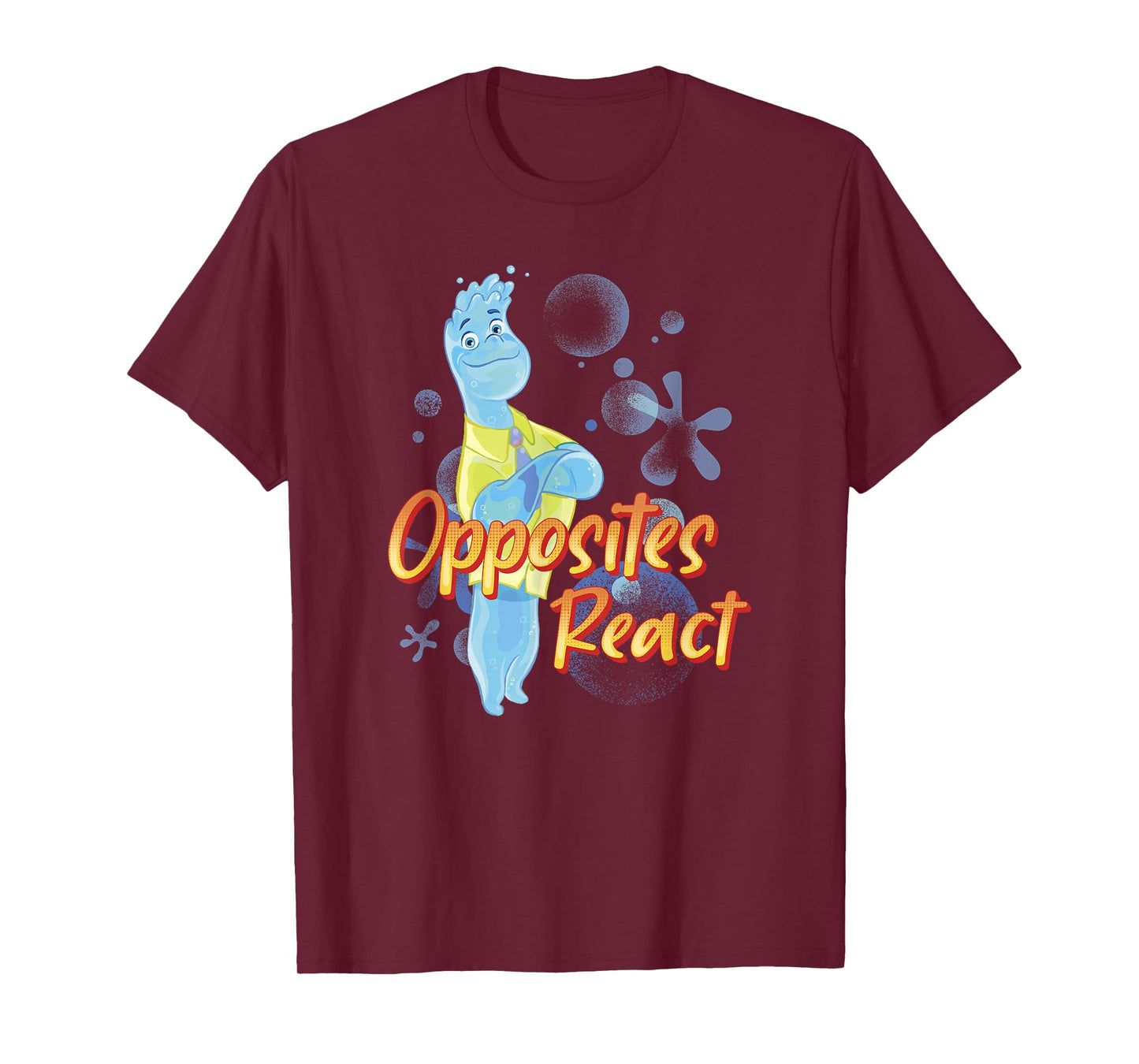 Disney Pixar Elemental Opposites React Wade Poster T-Shirt
