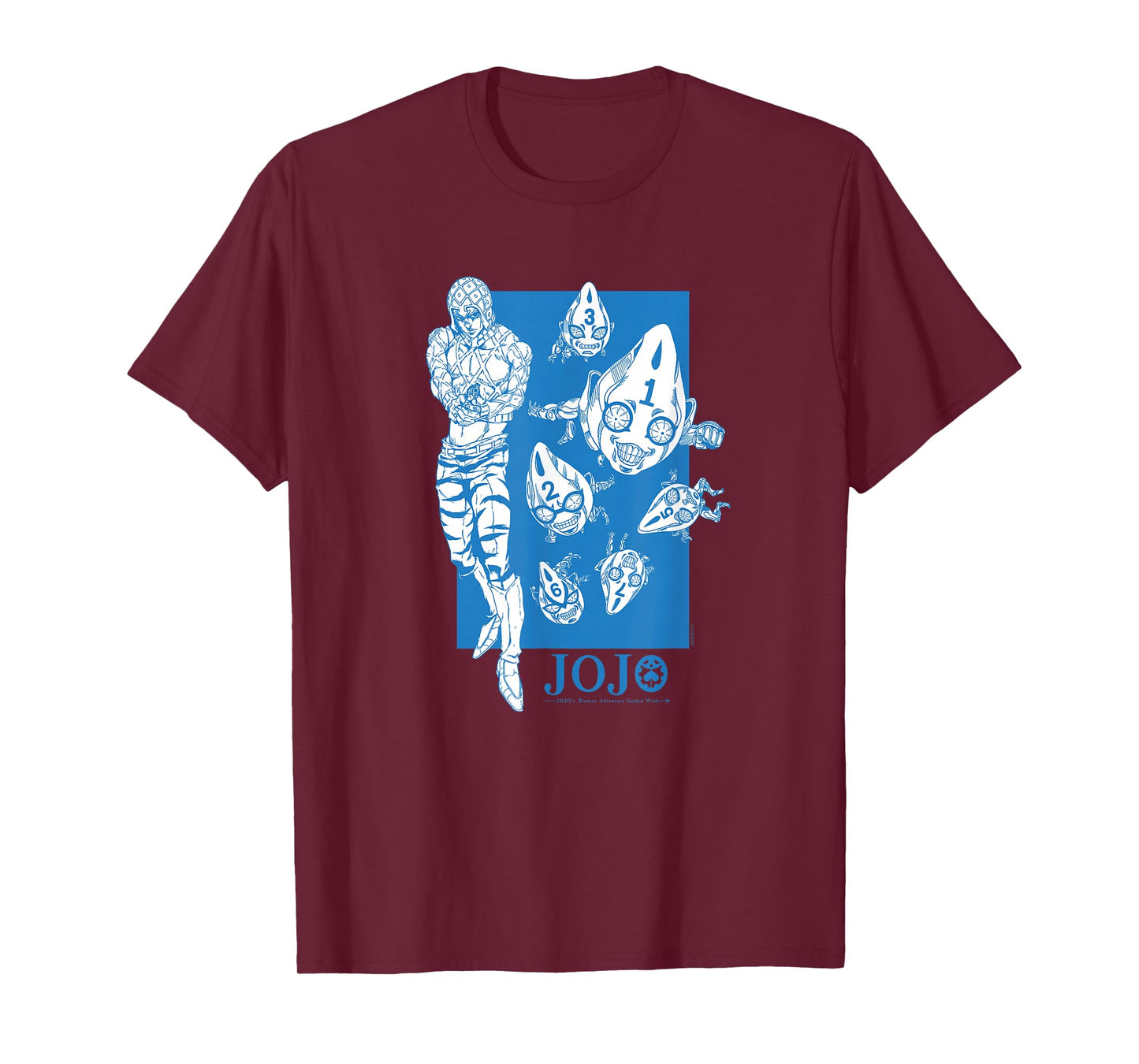 JoJo's Bizarre Adventure Mista Six Bullets Anime T-Shirt