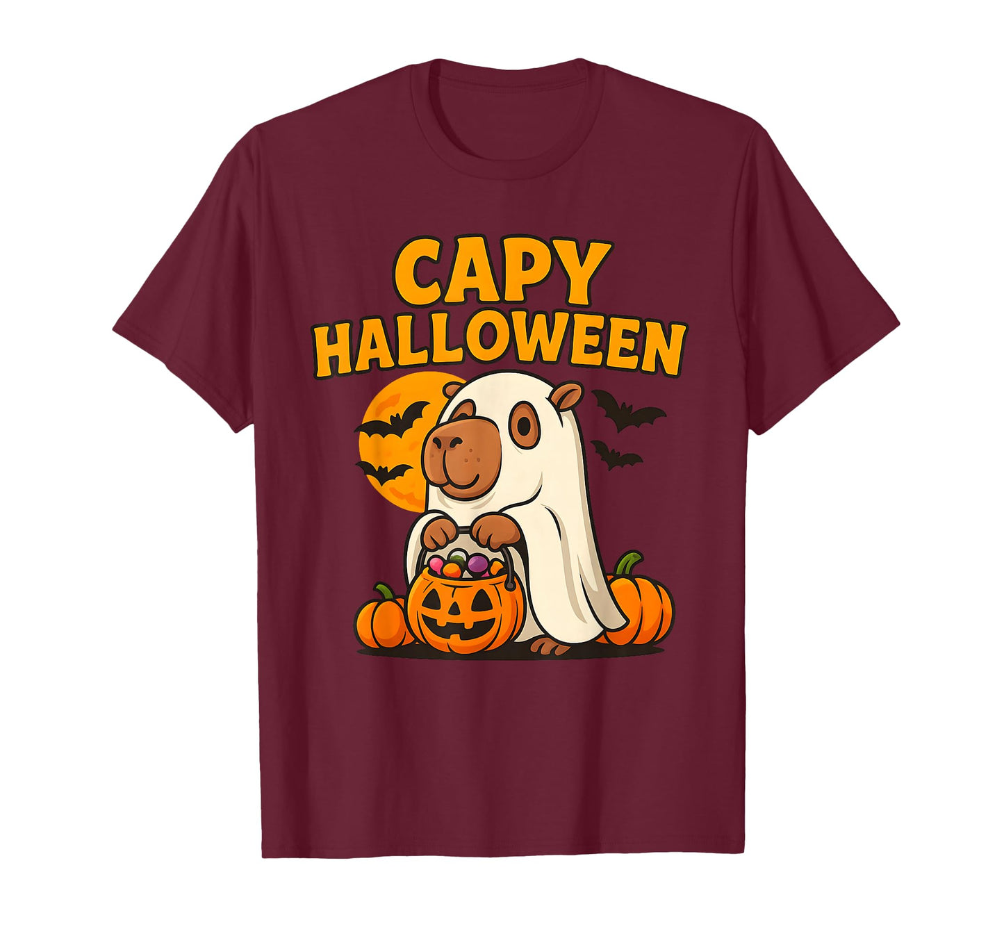 Capybara Halloween Costume for Boys Girls Kids T-Shirt