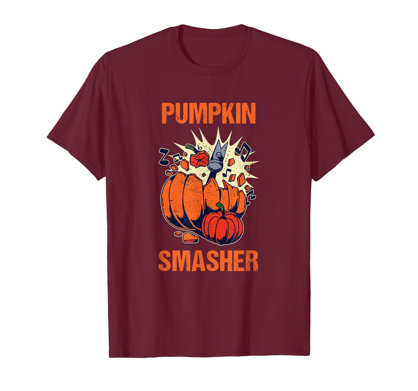 Pumpkin Smasher Halloween Costume Apparel Gift Men Women Kid T-Shirt