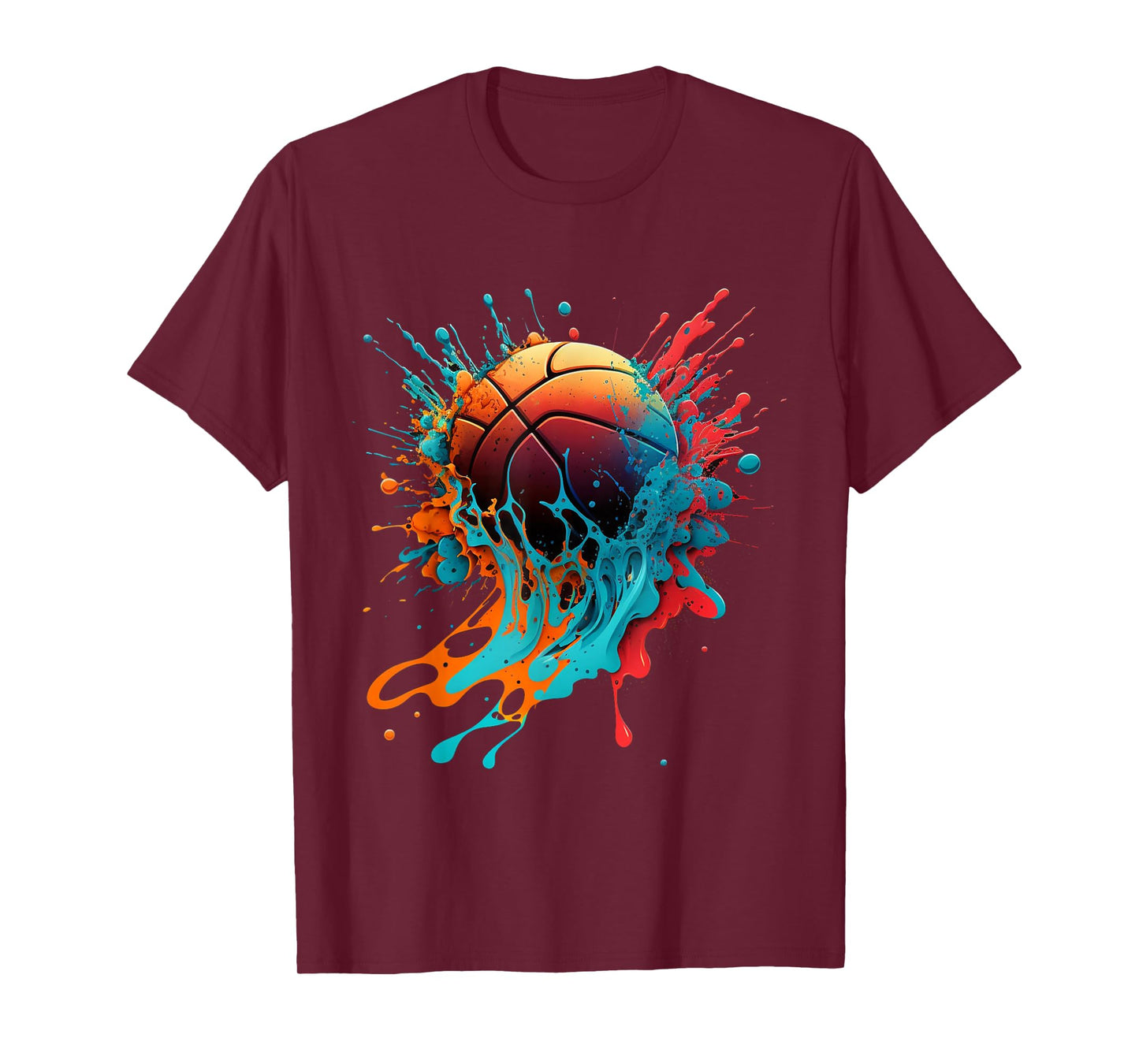 Basketball Splash Baller Basketball Player Team Player T-Shirt