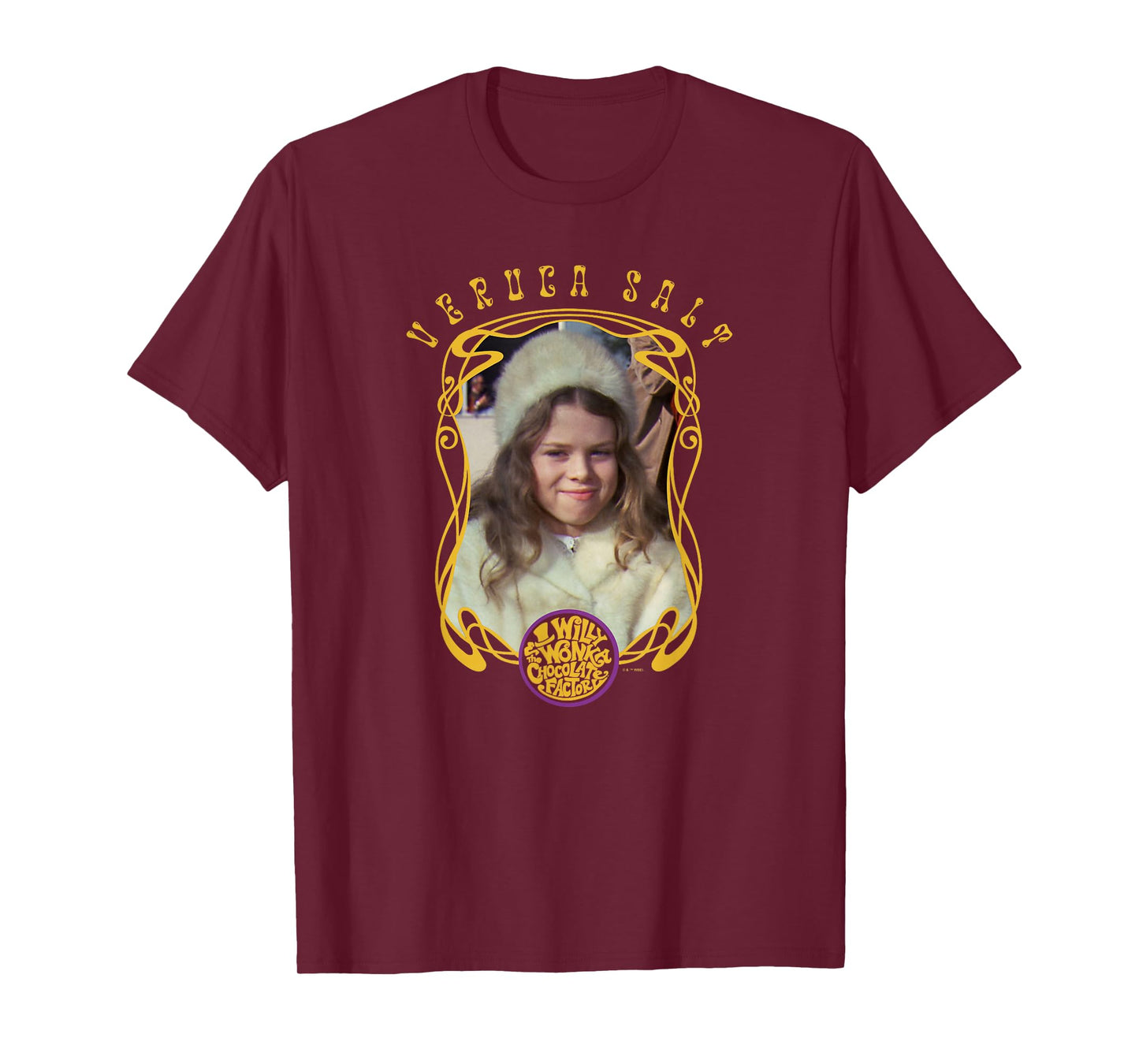 Willy Wonka And The Chocolate Factory Veruca Salt Frame T-Shirt