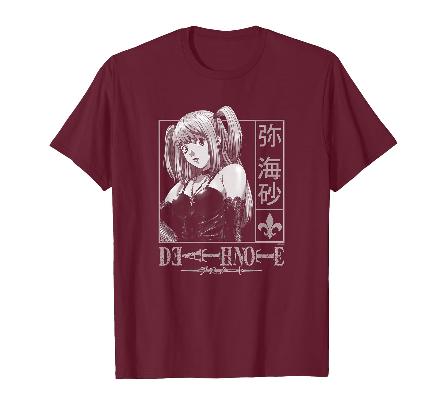 Death Note Misa Kanji Frame Anime T-Shirt