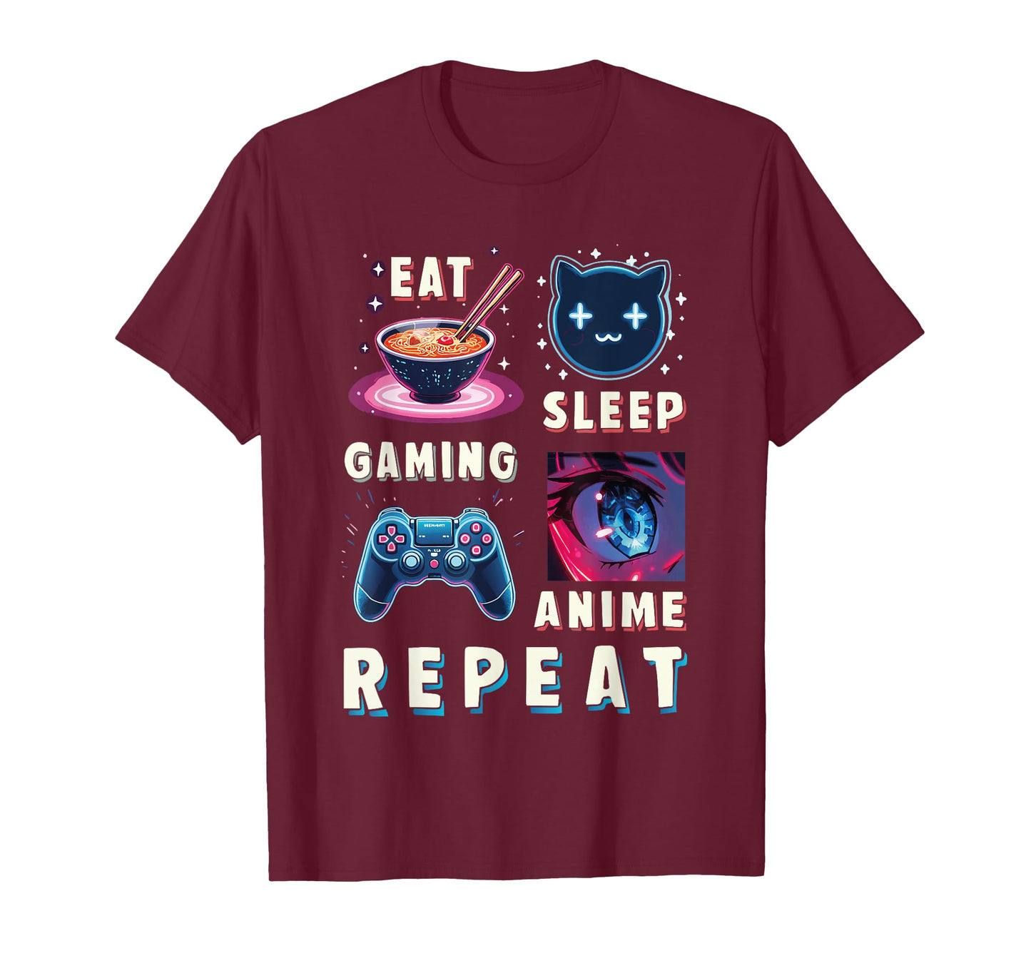 Anime Japanese Funny Graphic Tees Kawaii Anime Gifts T-Shirt
