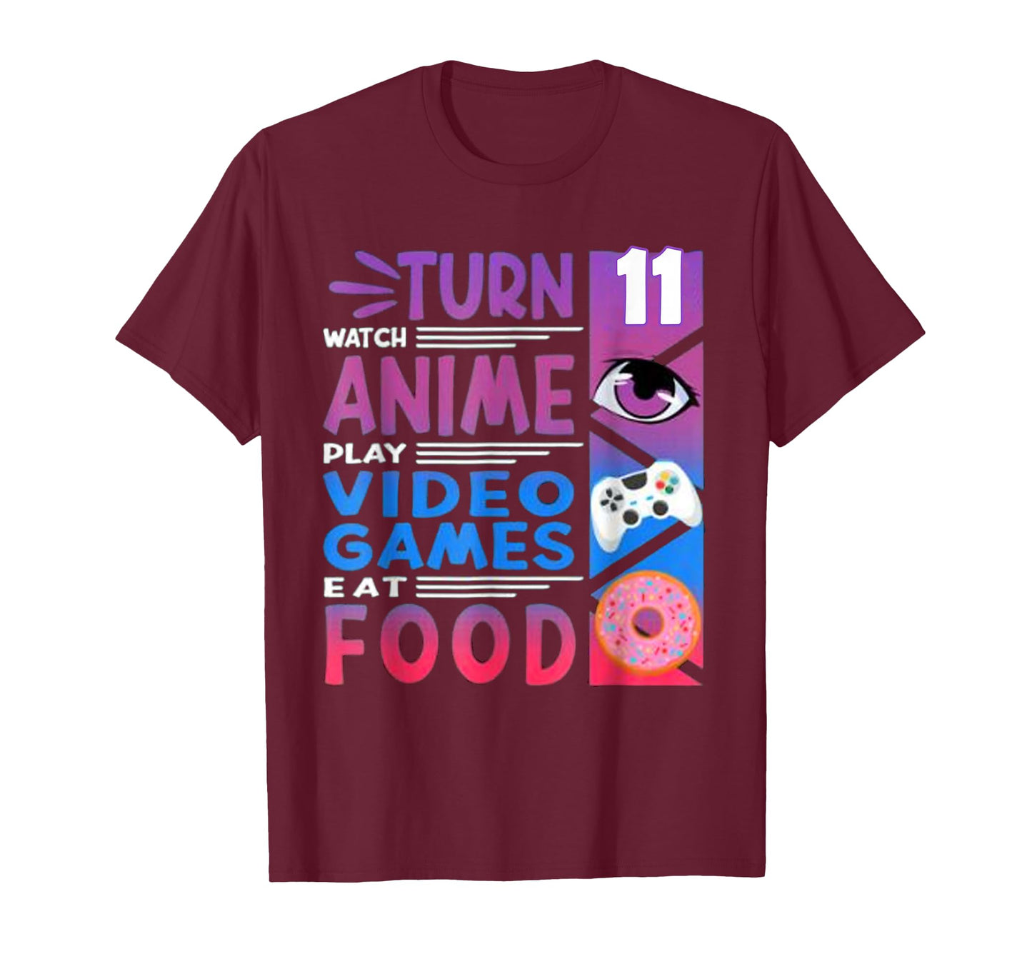 11th Birthday Anime Gamer T-Shirt
