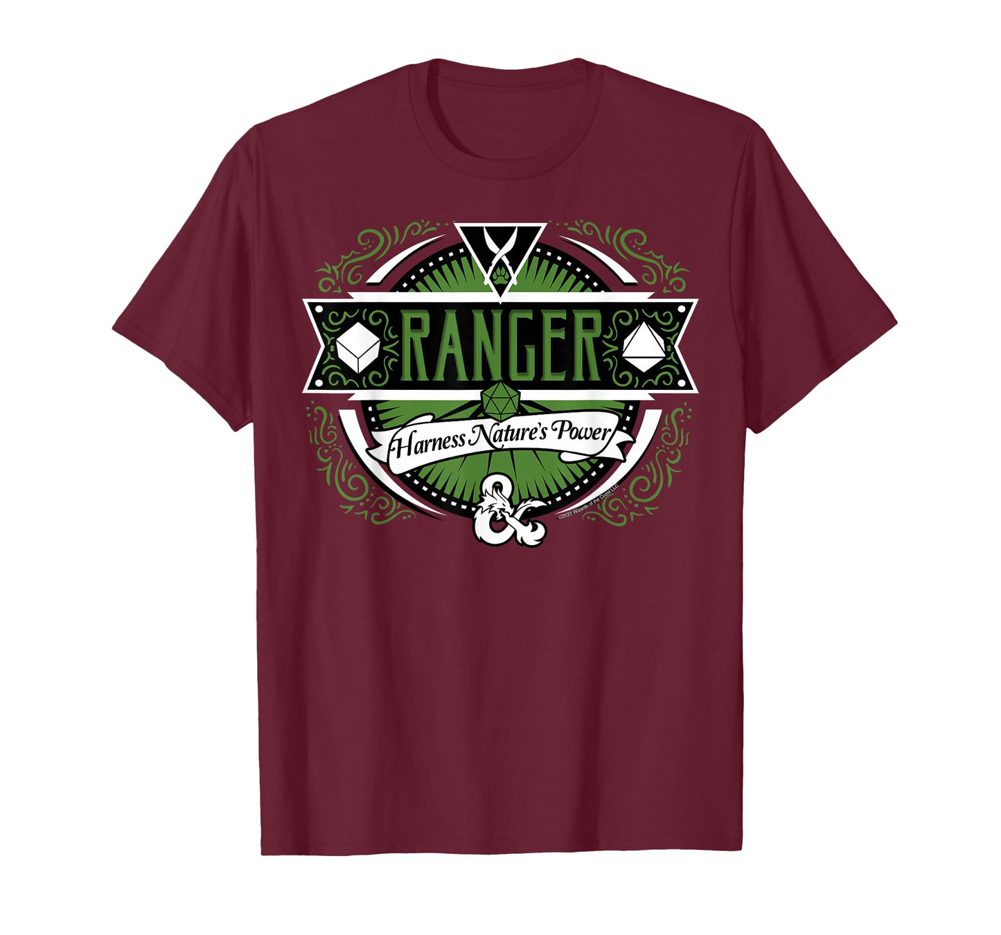 Dungeons & Dragons Ranger Harness Nature's Power Logo T-Shirt