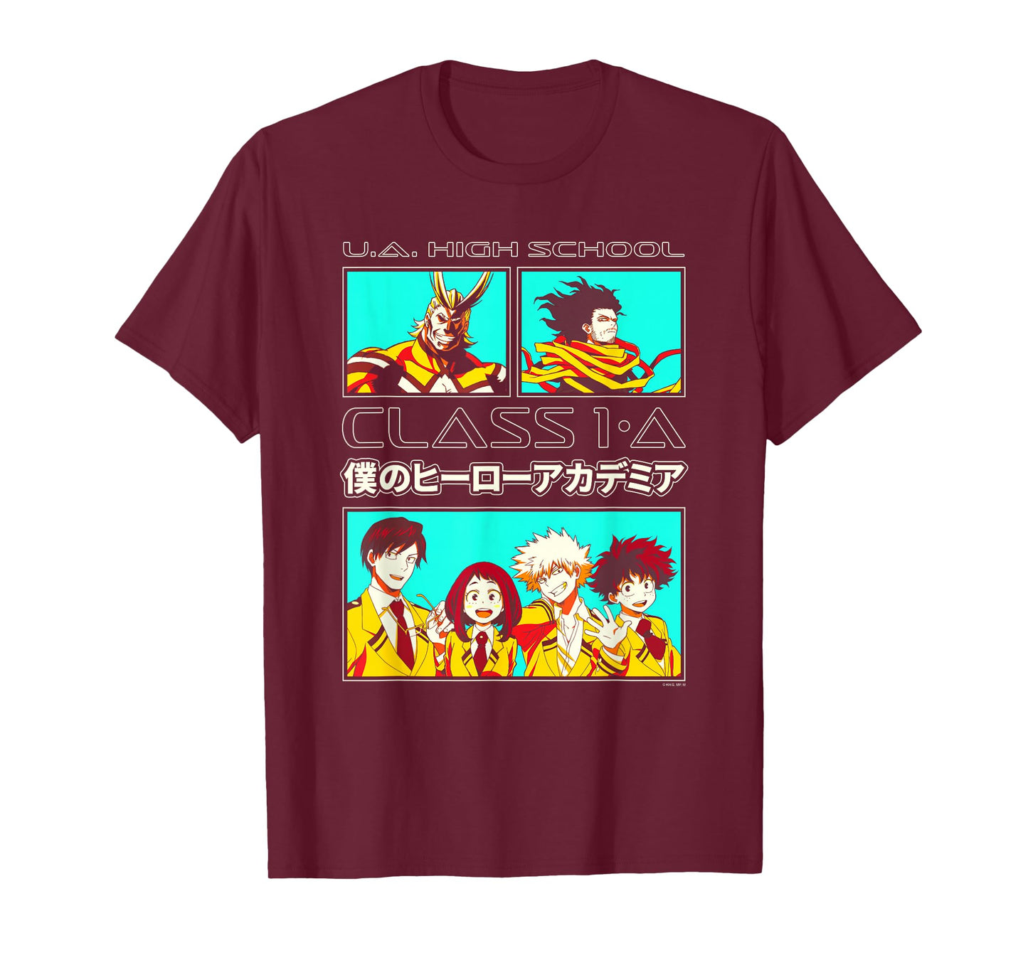 My Hero Academia Class 1-A Students Anime T-Shirt
