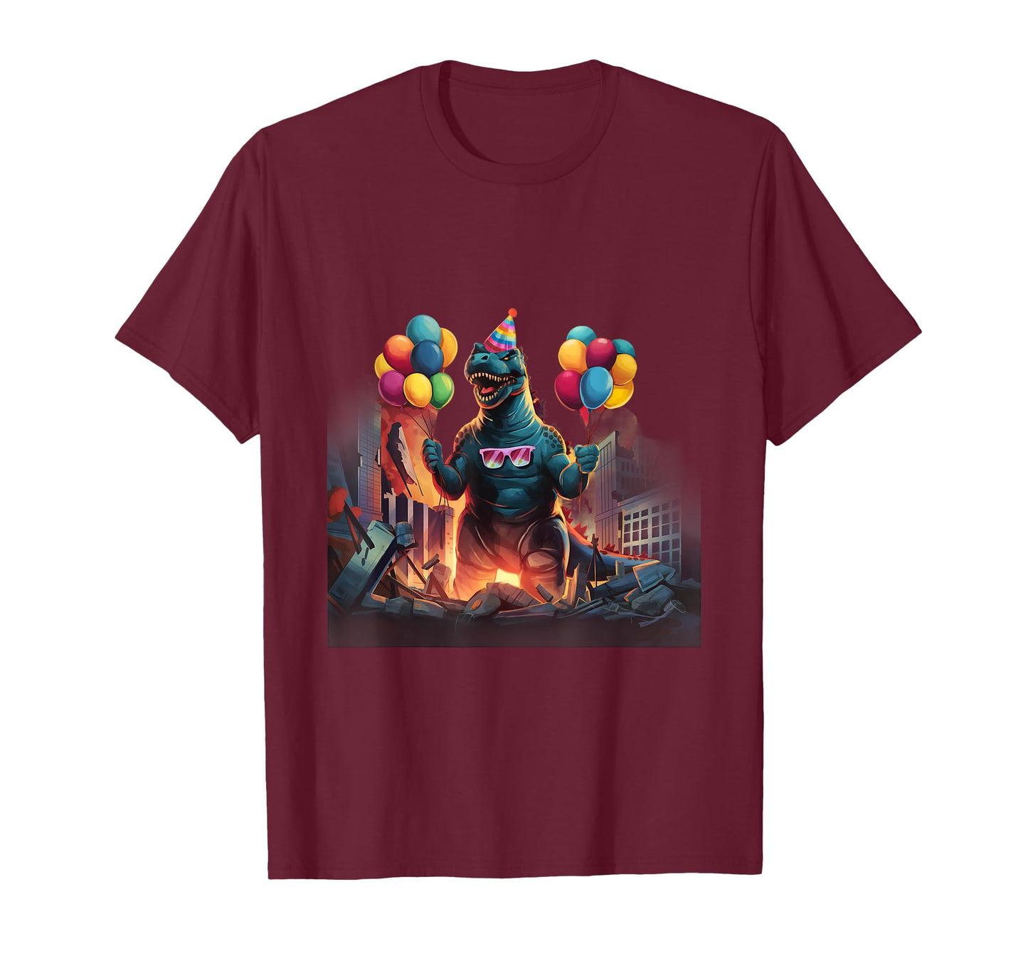 Kaiju Birthday Party Japan Monster Movie Bday Japanese T-Shirt
