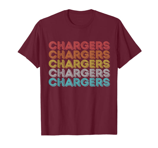 Vintage Retro Chargers T-Shirt
