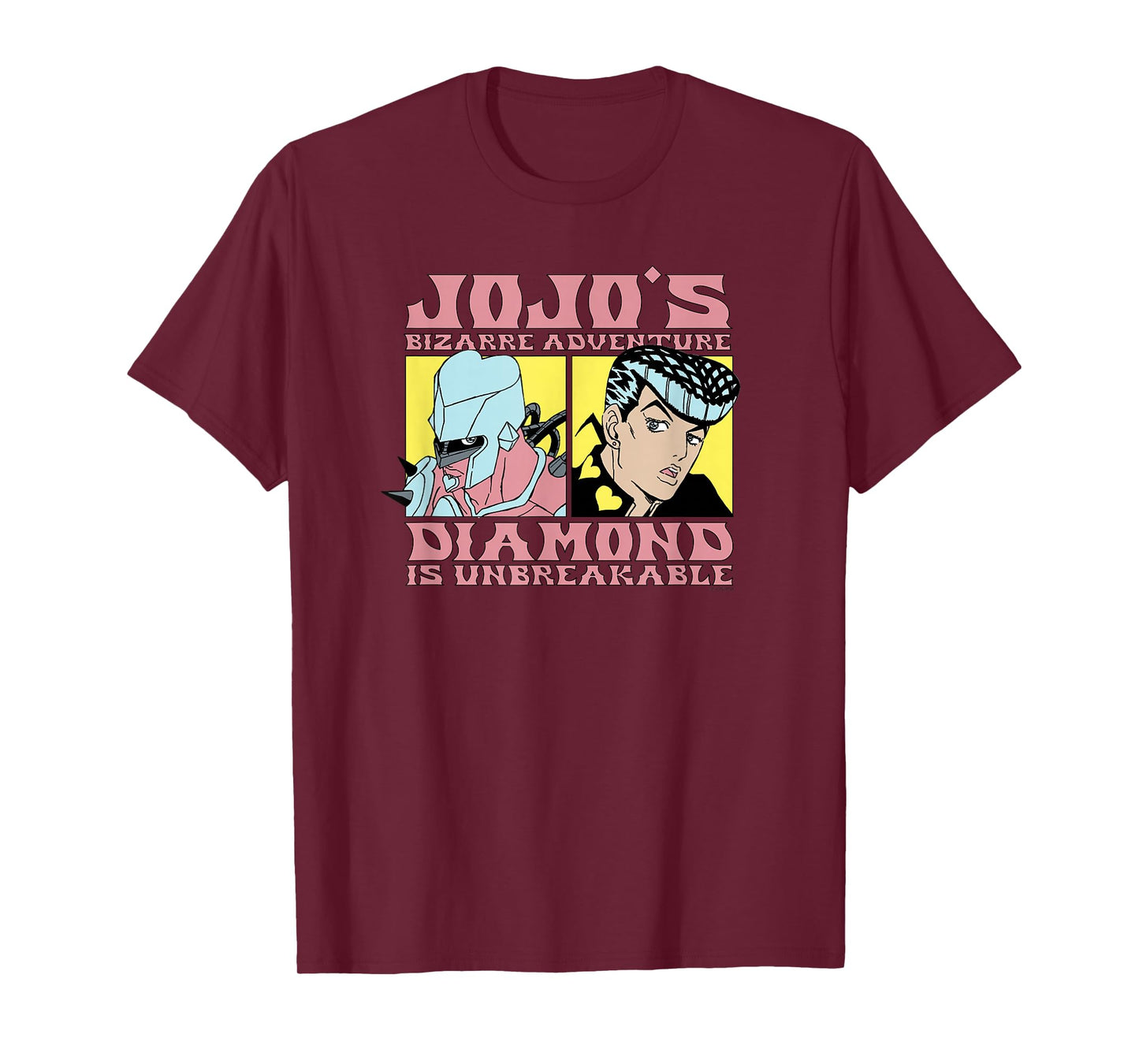 JoJo Part 4 Josuke and Shining Crazy Diamond Drawing Anime T-Shirt