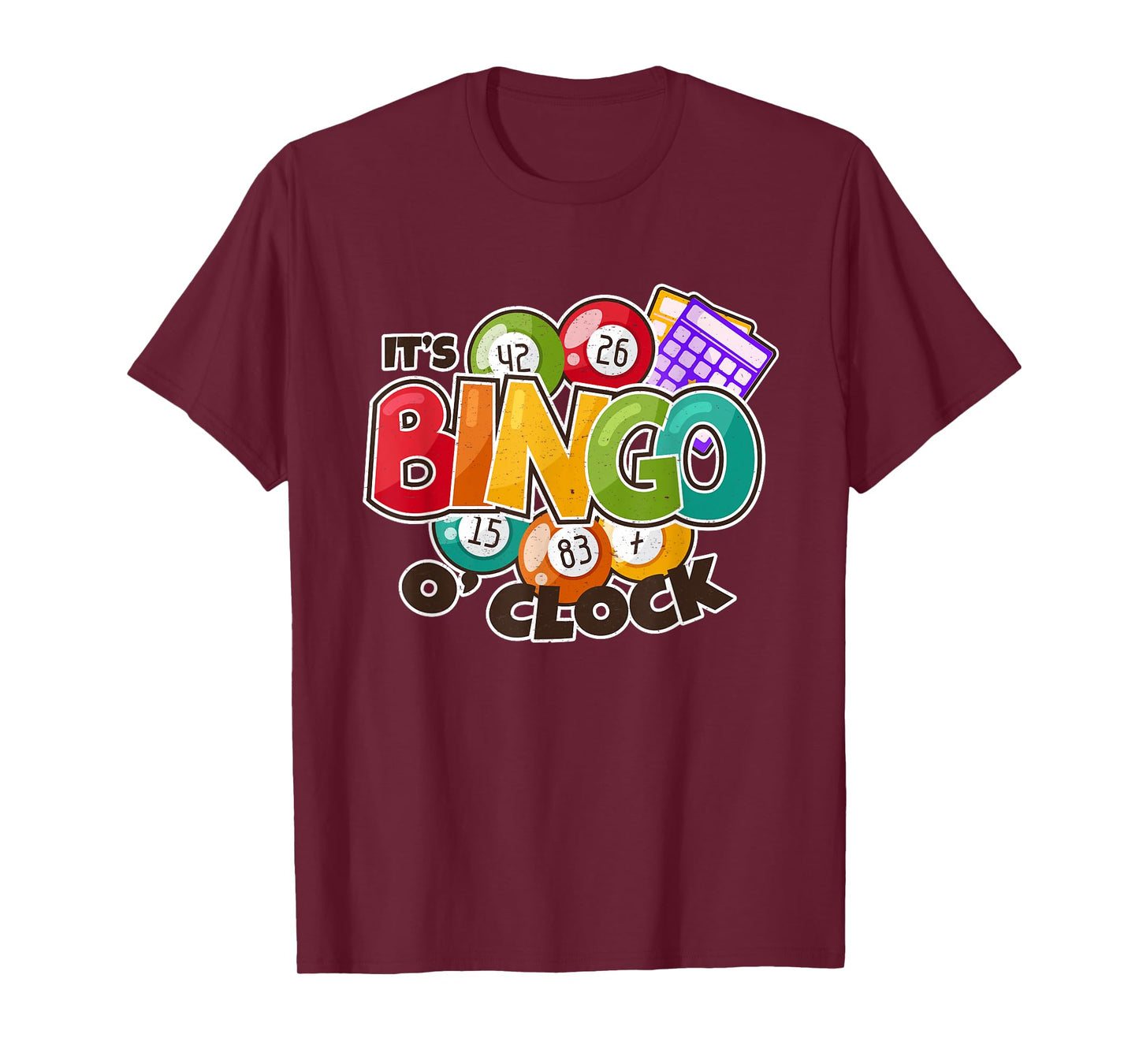It's Bingo O Clock | Bingo Caller Shirt | Funny Bingo T-Shirt