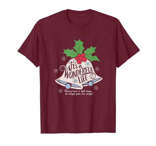 It's a Wonderful Life Everytime A Bell Rings Christmas Movie T-Shirt