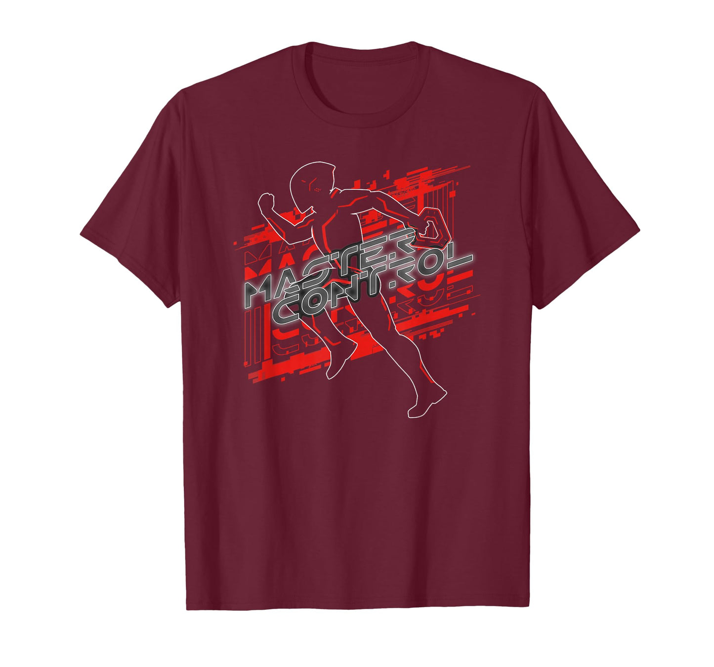 Disney Tron: Ares Master Control Running Silhouette T-Shirt