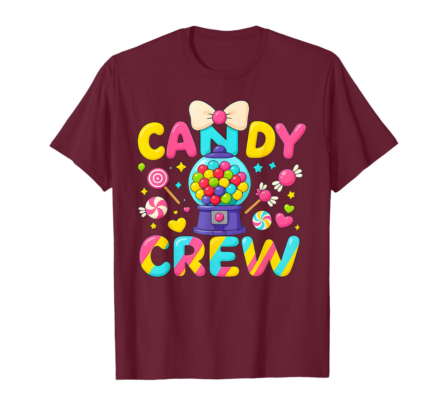 Candy Land Candy Crew Decorations Sweetie Candy Squad T-Shirt