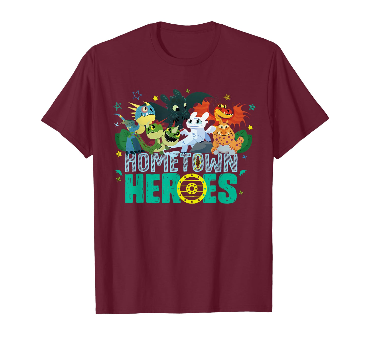 How to Train Your Dragon 3 Heroes of the Hometown T-Shirt