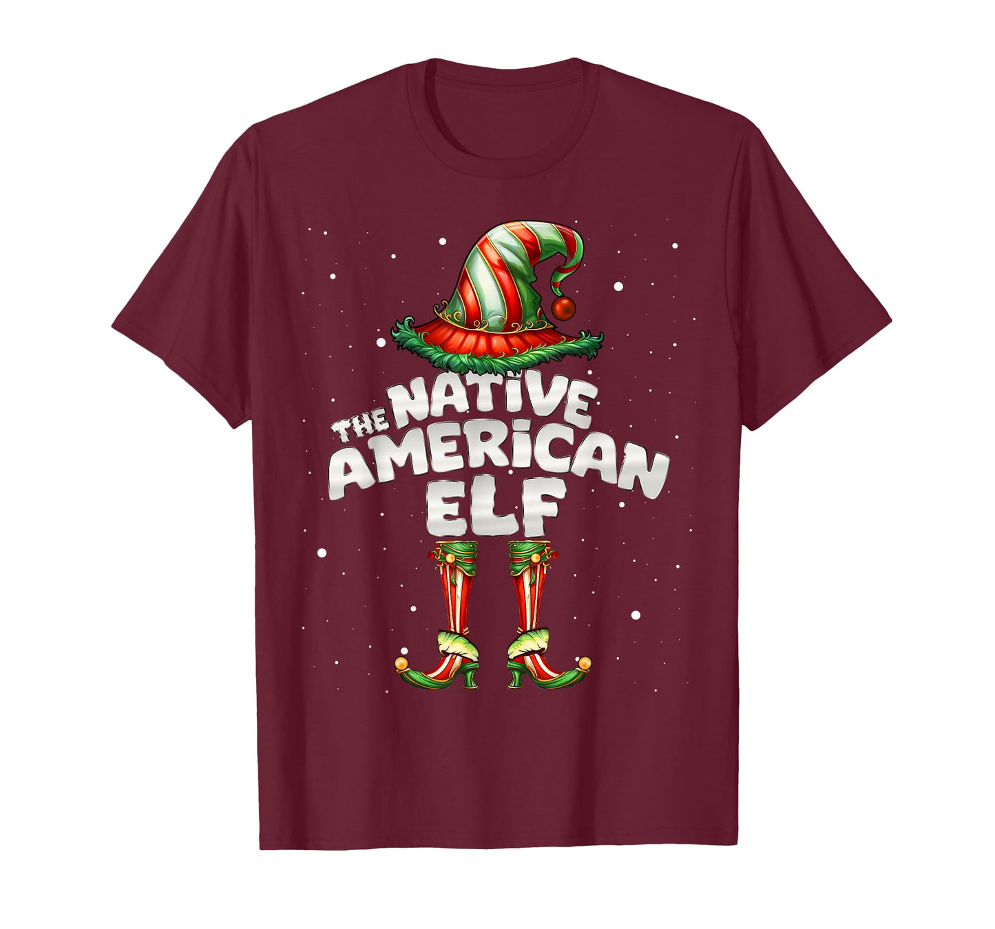 I'm The Native American Elf Family Matching Group Christmas T-Shirt