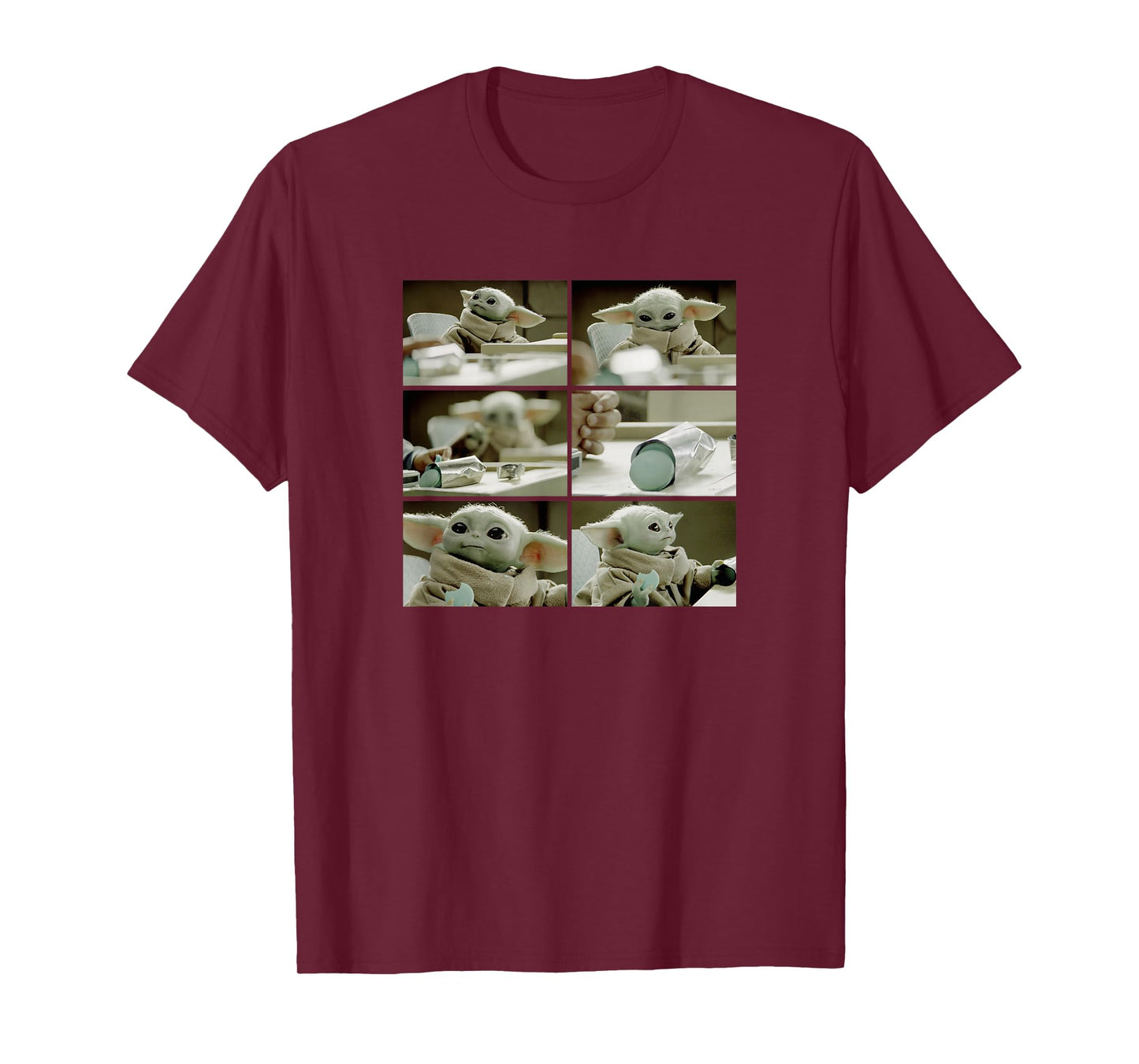 Star Wars: The Mandalorian The Child Cookie Stealer R12 T-Shirt