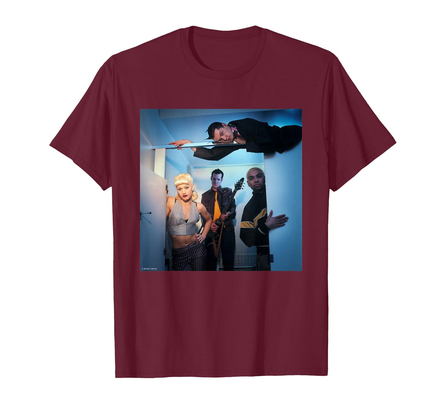 No Doubt Gwen Stefani Band Shoot by Michael Grecco T-Shirt