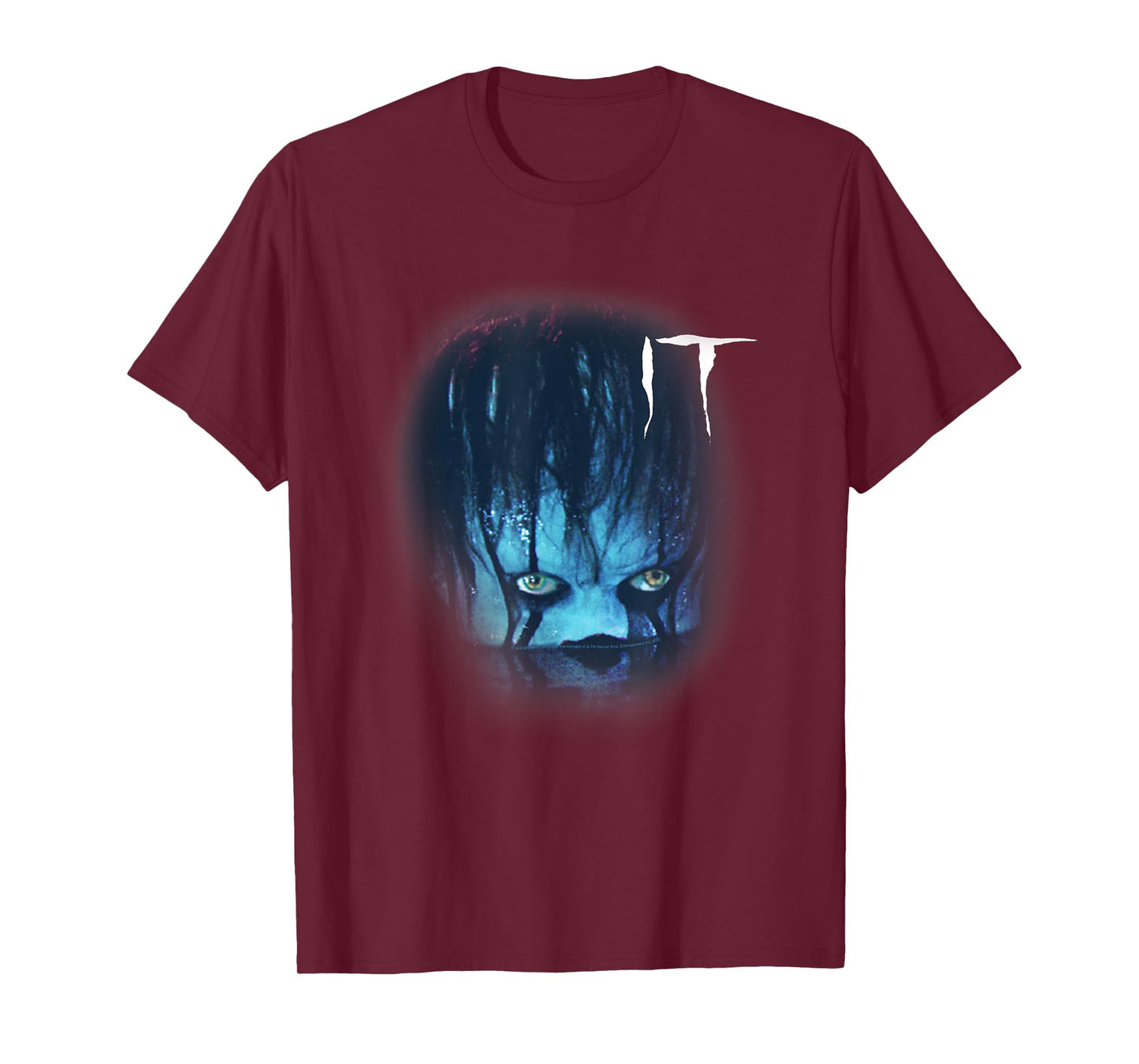 IT Movie IT Pennywise in Water T-Shirt, Black
