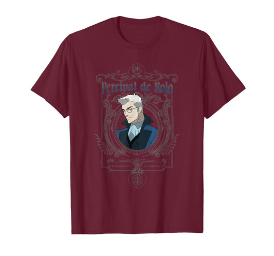 The Legend of Vox Machina Percy Goth Frame T-Shirt Small