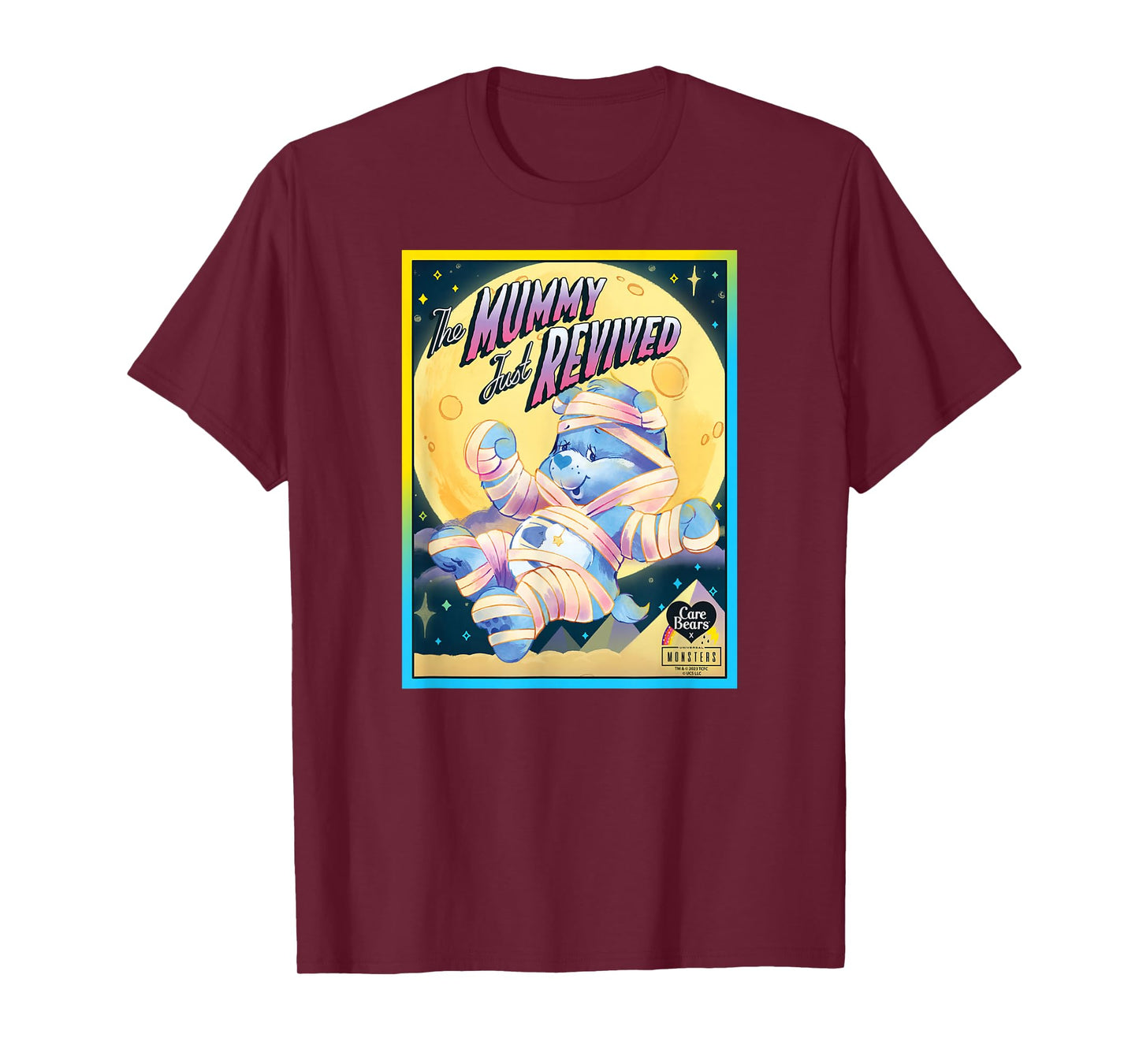 Care Bears x Universal Monsters Bedtime Bear The Mummy T-Shirt