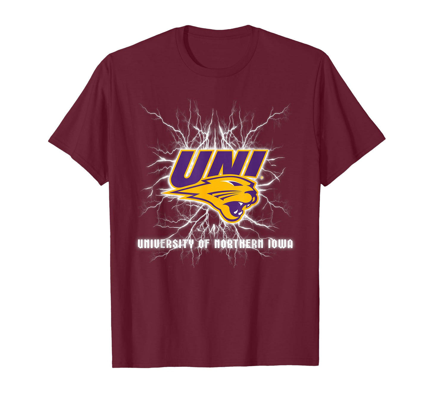 Northern Iowa Panthers 90's Lightning Officially Licensed T-Shirt