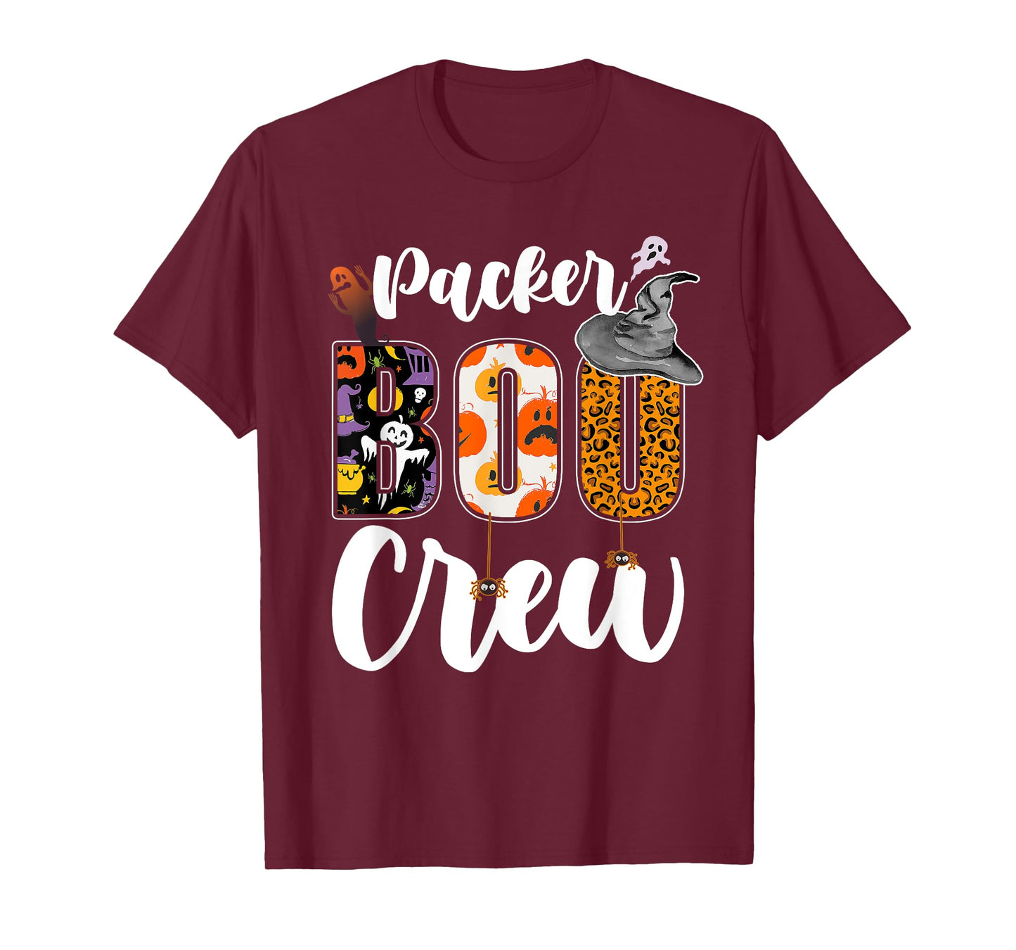 Packer Boo Crew Halloween Matching Packager T-Shirt
