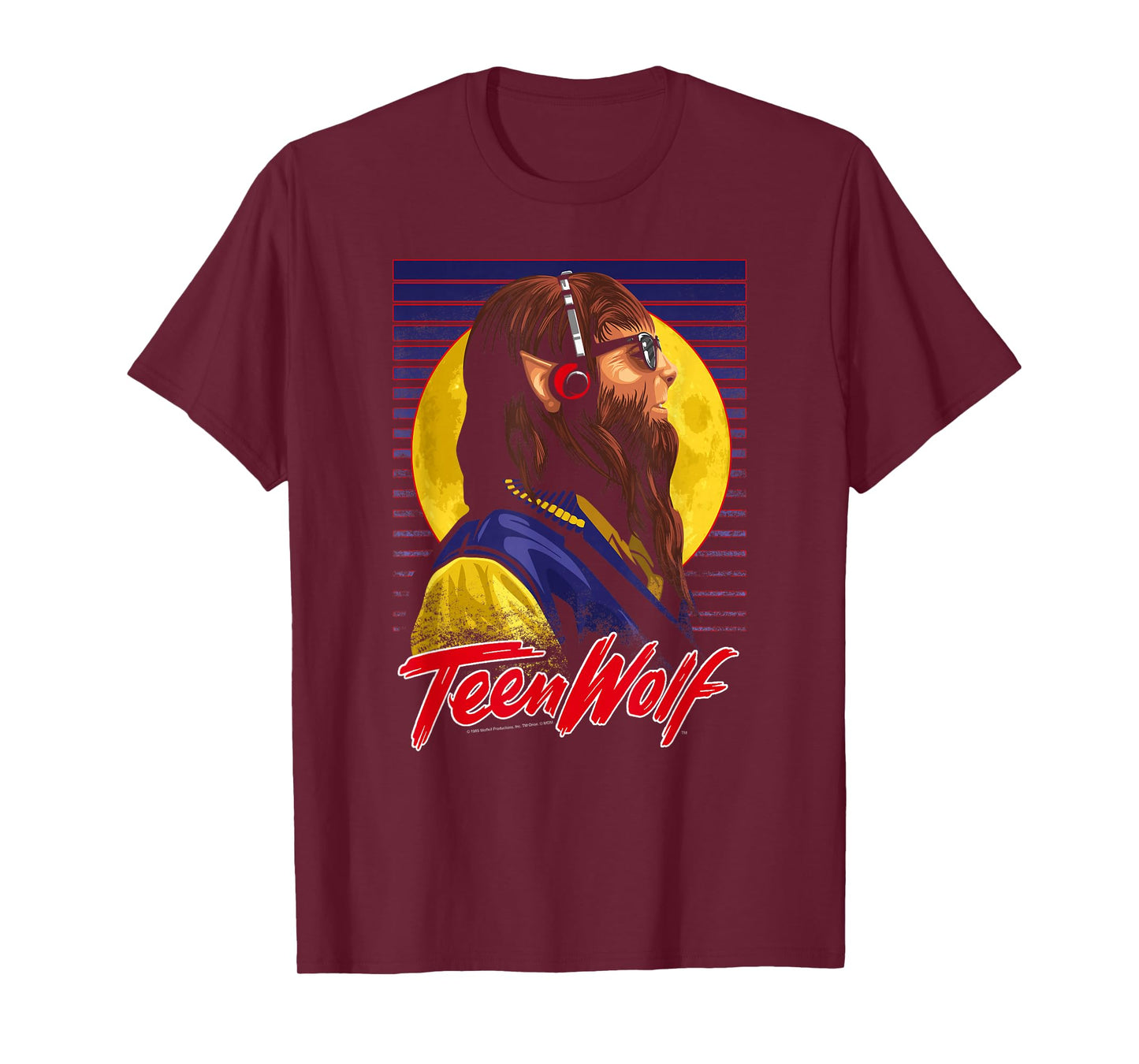 Teen Wolf Headphone Wolf T-Shirt