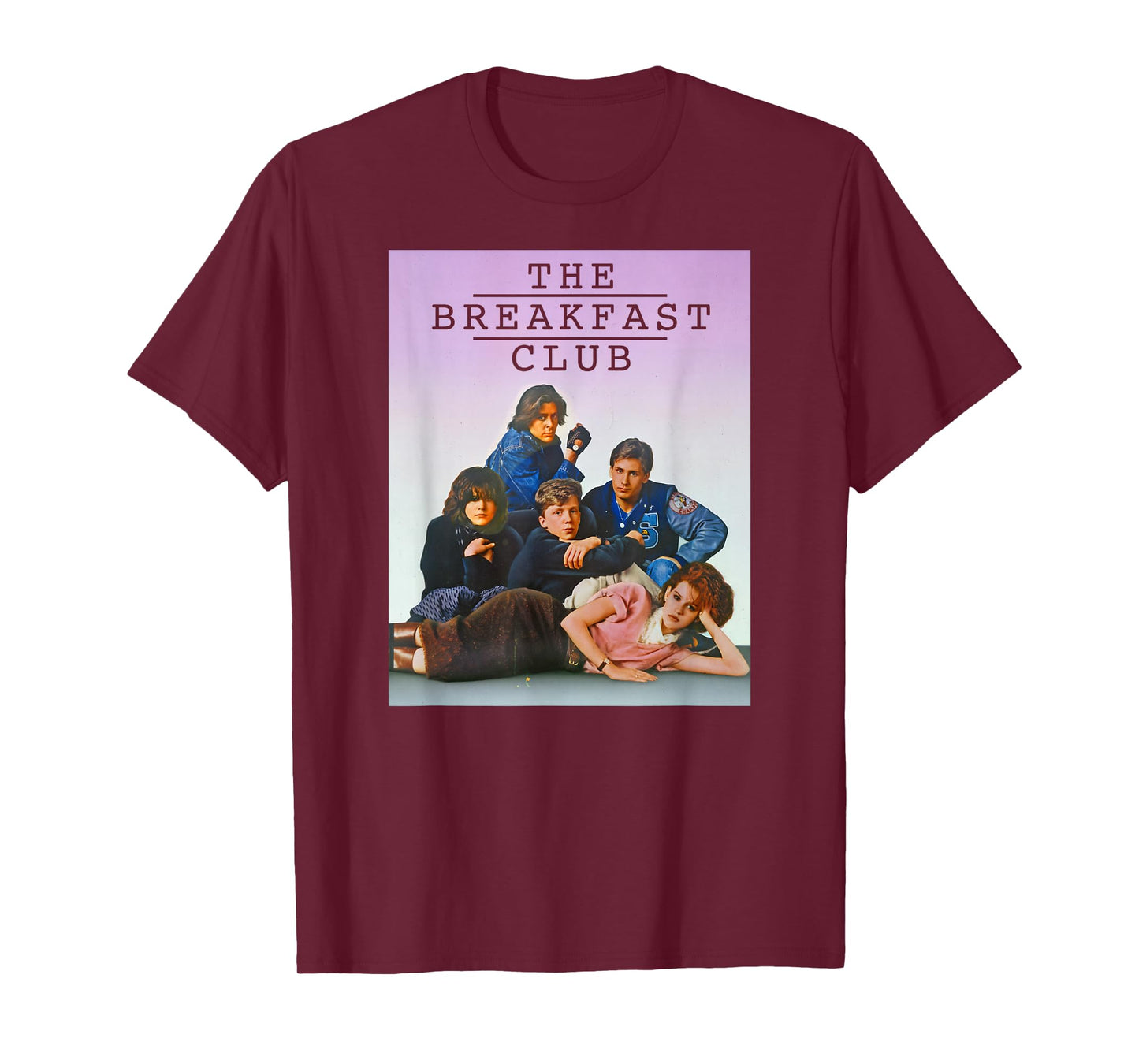Breakfast Club Group Cover Photo Graphic T-Shirt T-Shirt