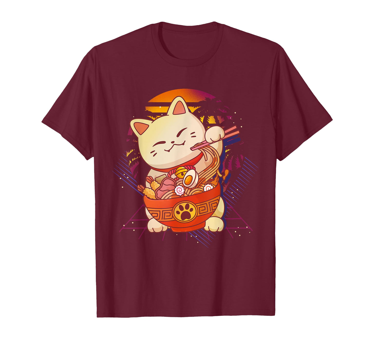 Ramen Cat Anime T-Shirt