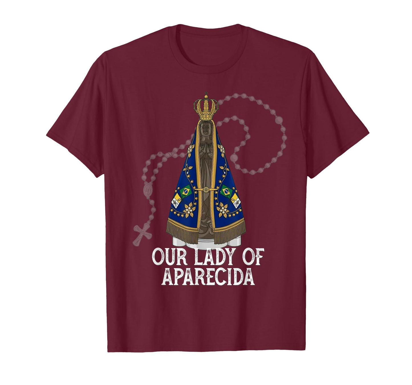 Nuestra Señora de Aparecida Pilgrimage Marian Catholic T-Shirt
