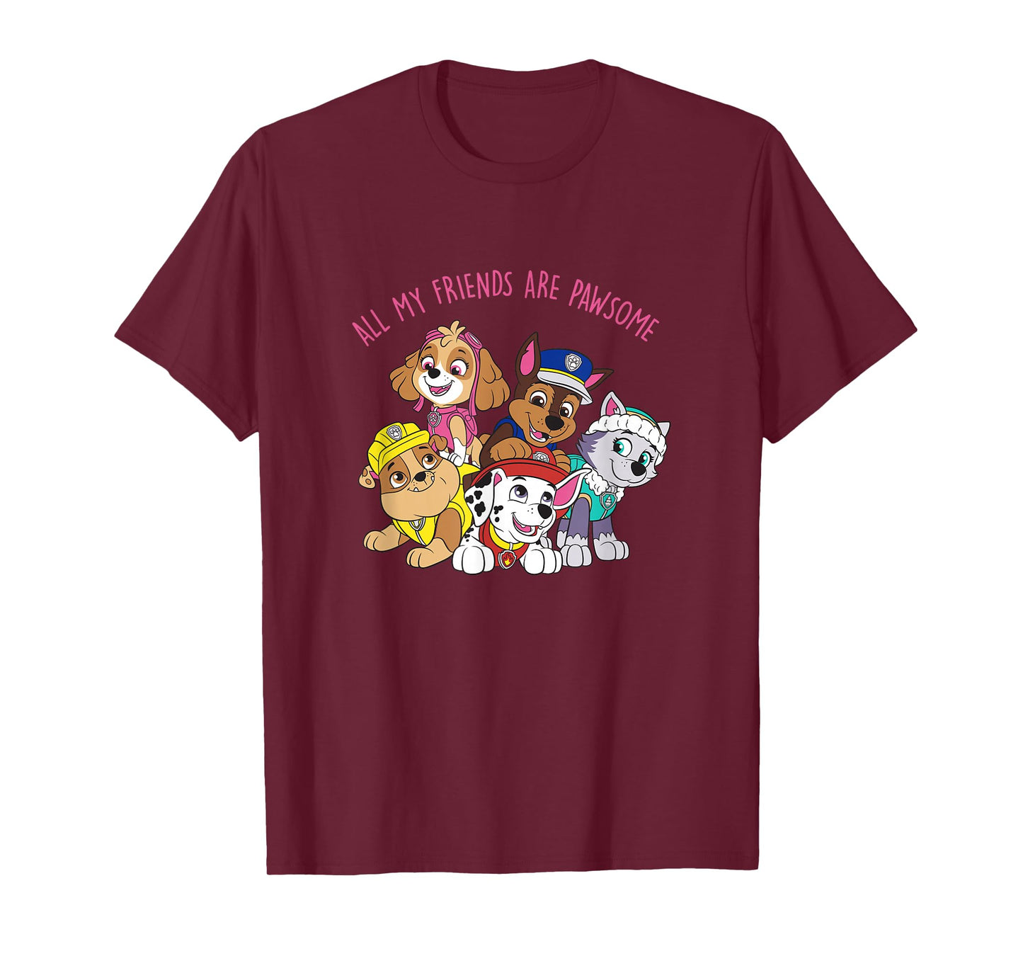 Paw Patrol All My Friends Are Pawsome Group Hug T-Shirt