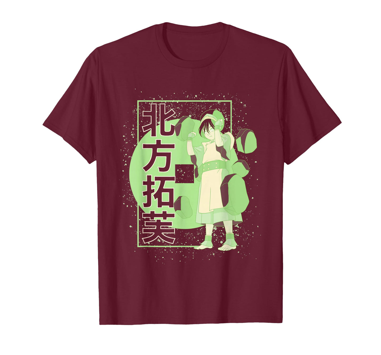 Avatar: The Last Airbender Toph Kanji Poster T-Shirt Small