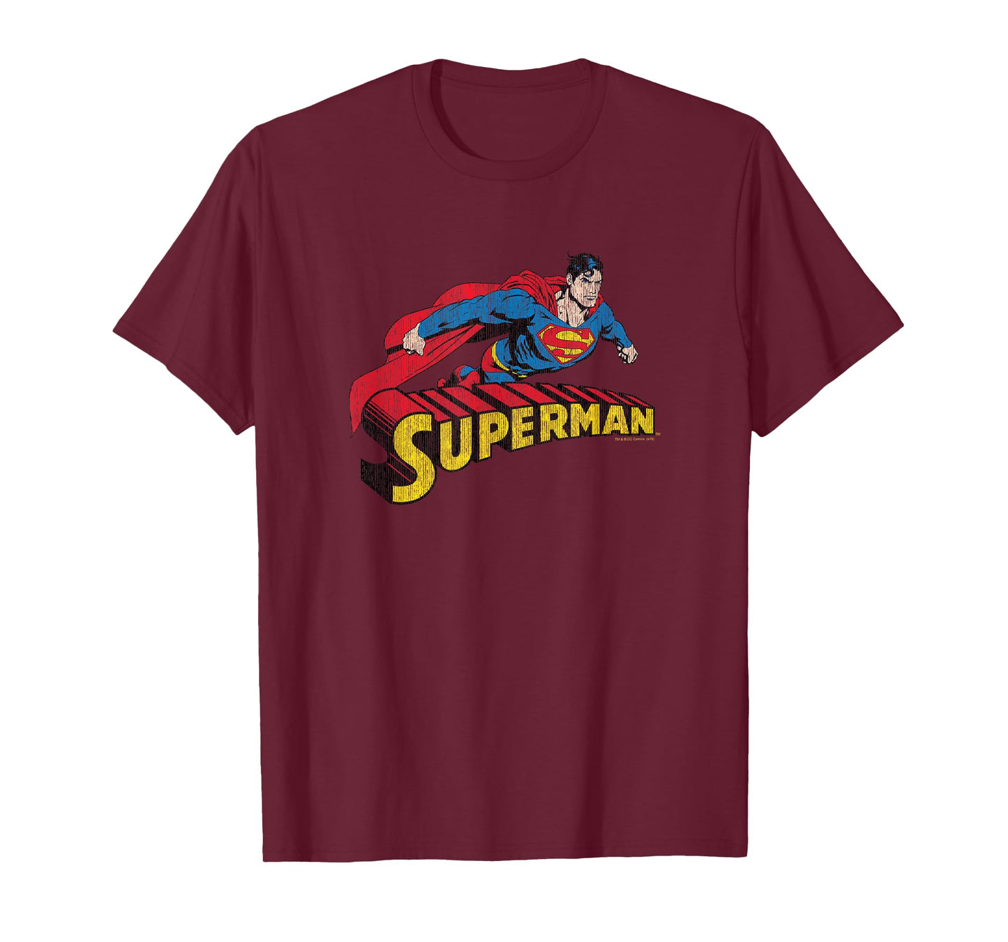 Superman Flying Over T-Shirt