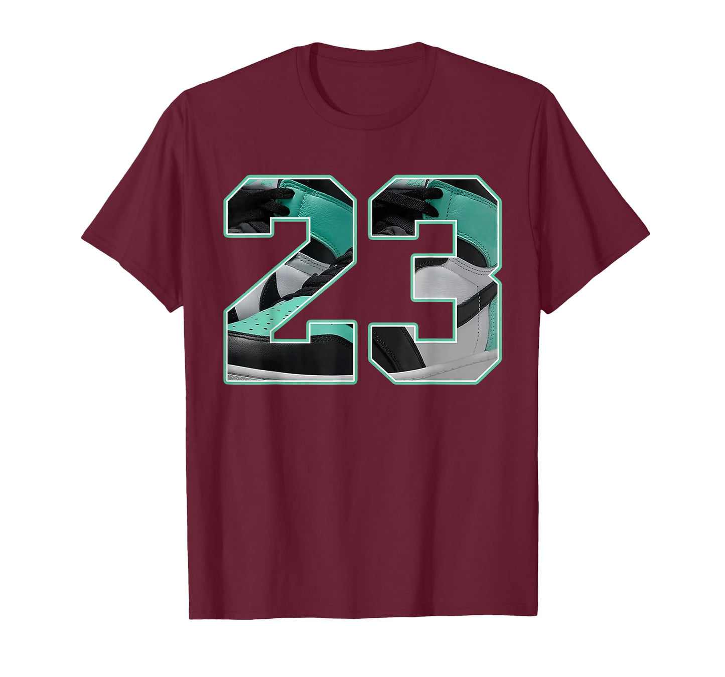 Number 23 Black Green Glow 3s Loser Lover Matching Tee T-Shirt