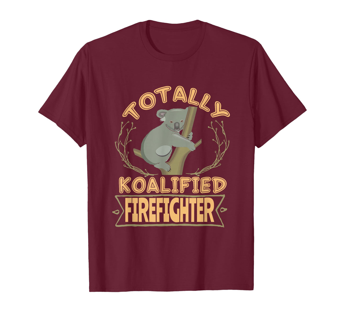 Totally Koalified Firefighter Australia Traveller T-Shirt